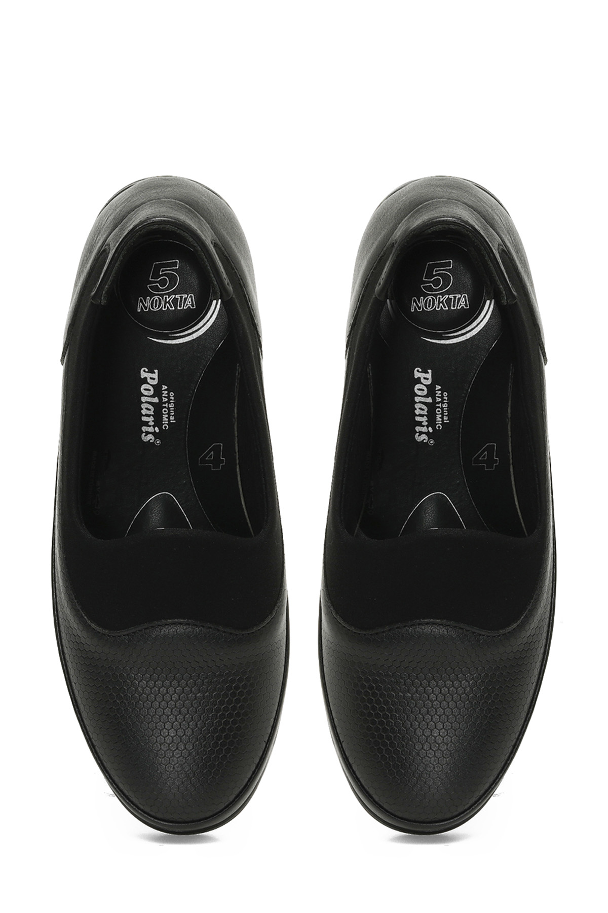 Polaris 5 Nokta 104565.Z4PR Siyah Kadın Dolgu Ayakkabı - Görsel 5