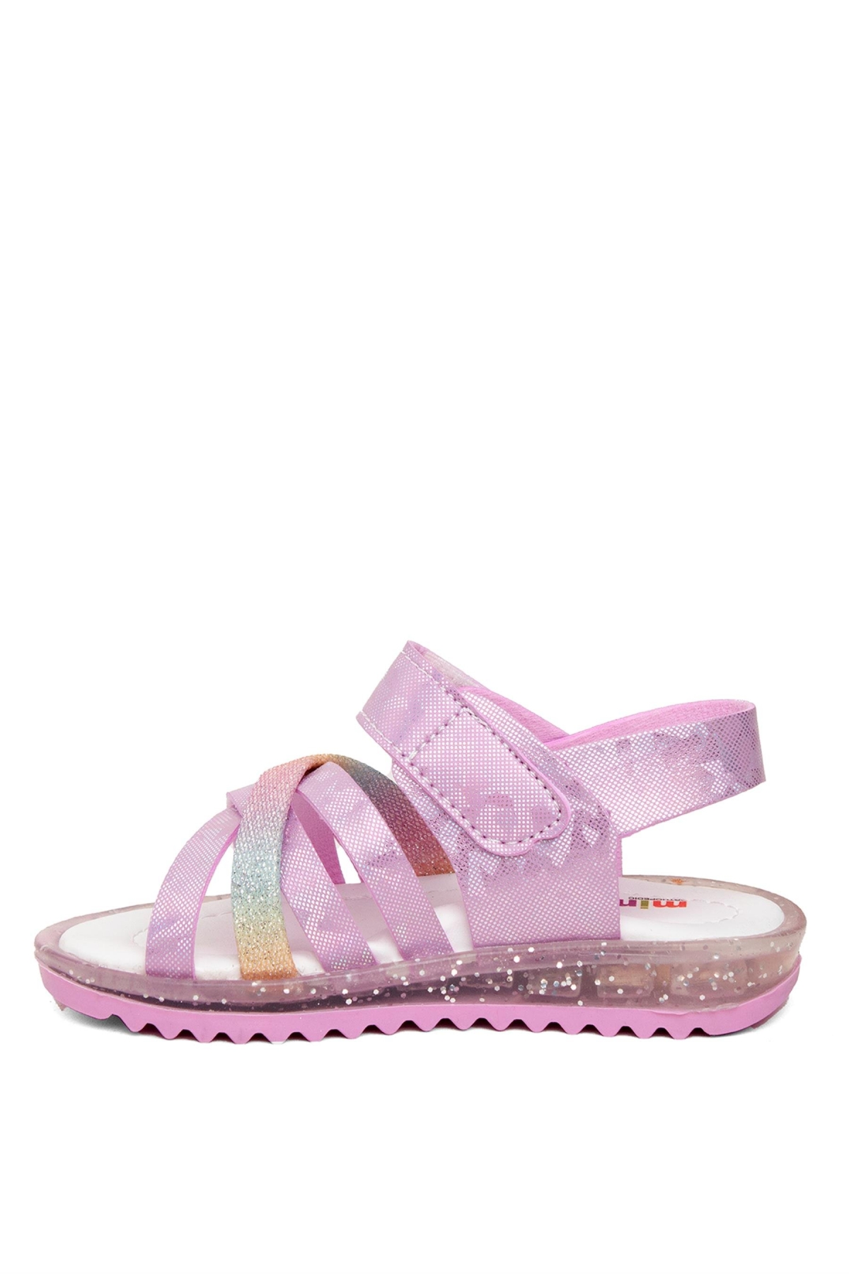 ŞA B K MNC Bebe Kız Çocuk Düz Sandalet Pembe - Görsel 4