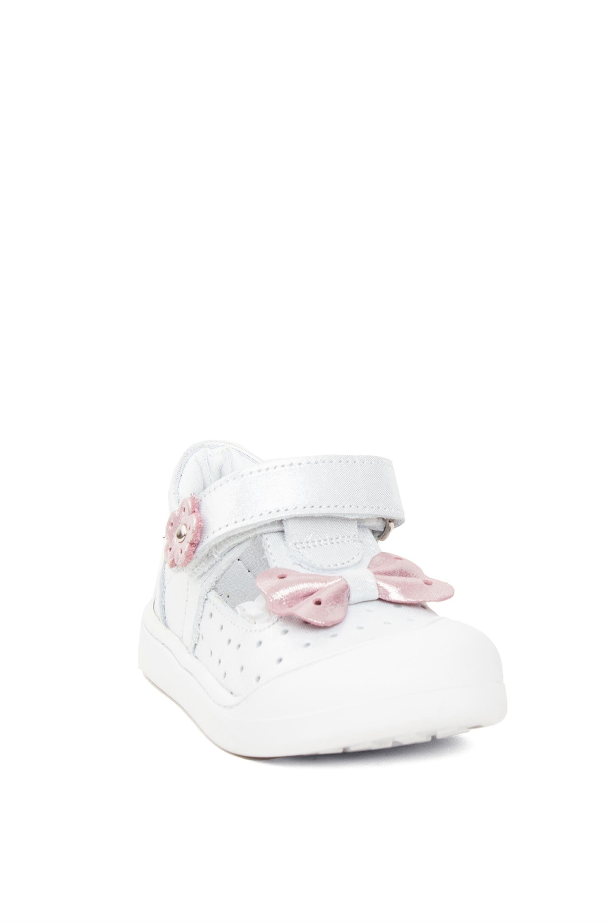 NN İ 10 İlk Adım Kız Çocuk Hakiki Deri Cas Gümüş - Görsel 3