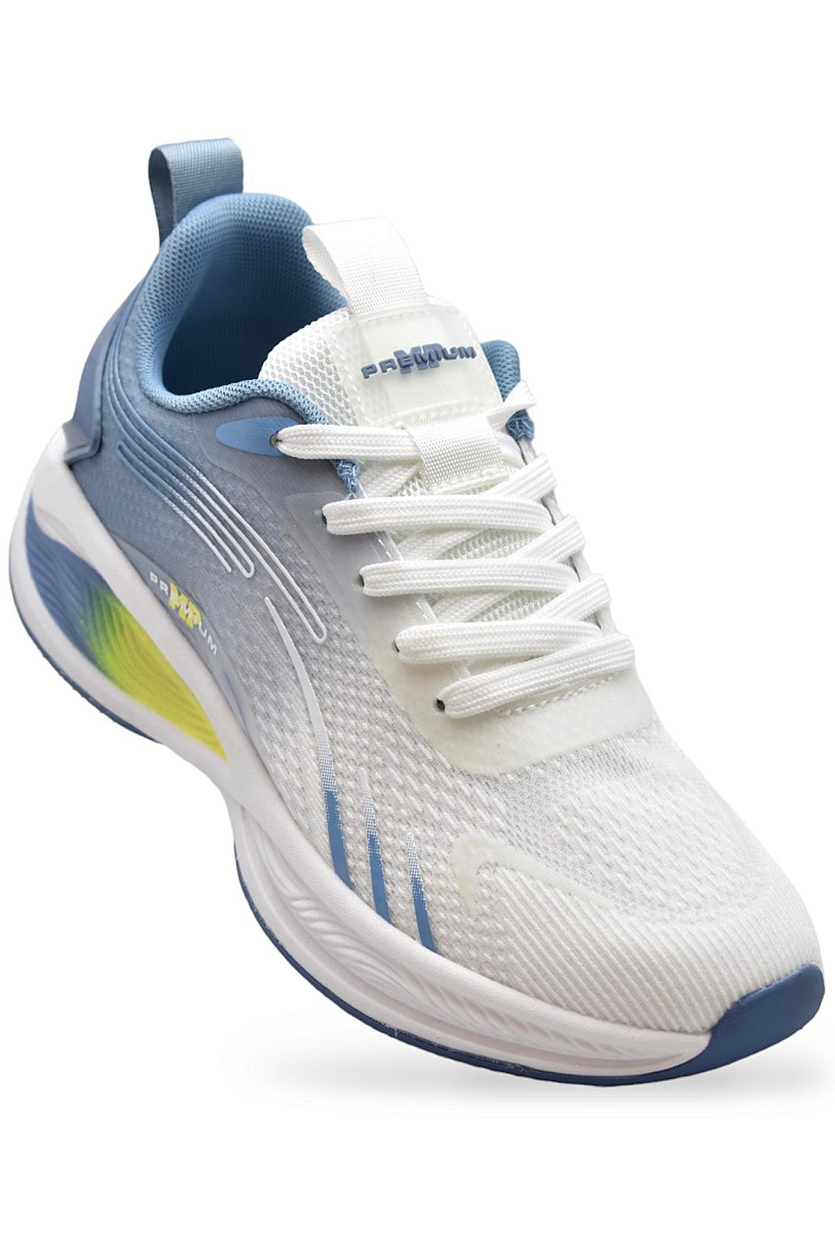 241-1626 Tam Ortopedik Taban Günlük Unisex Spor Ayakkabı Yazlık Fileli - Görsel 3