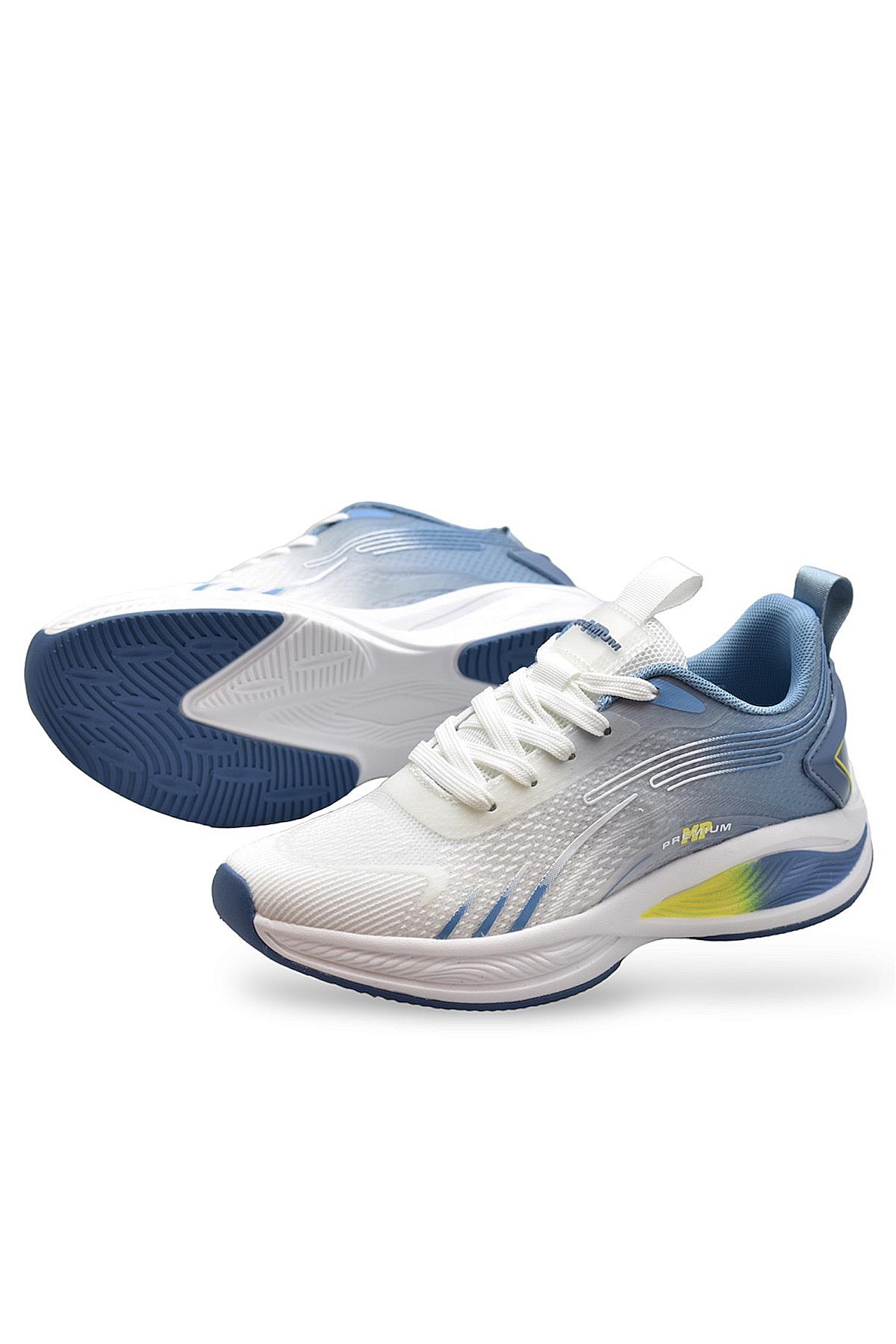 241-1626 Tam Ortopedik Taban Günlük Unisex Spor Ayakkabı Yazlık Fileli - Görsel 4