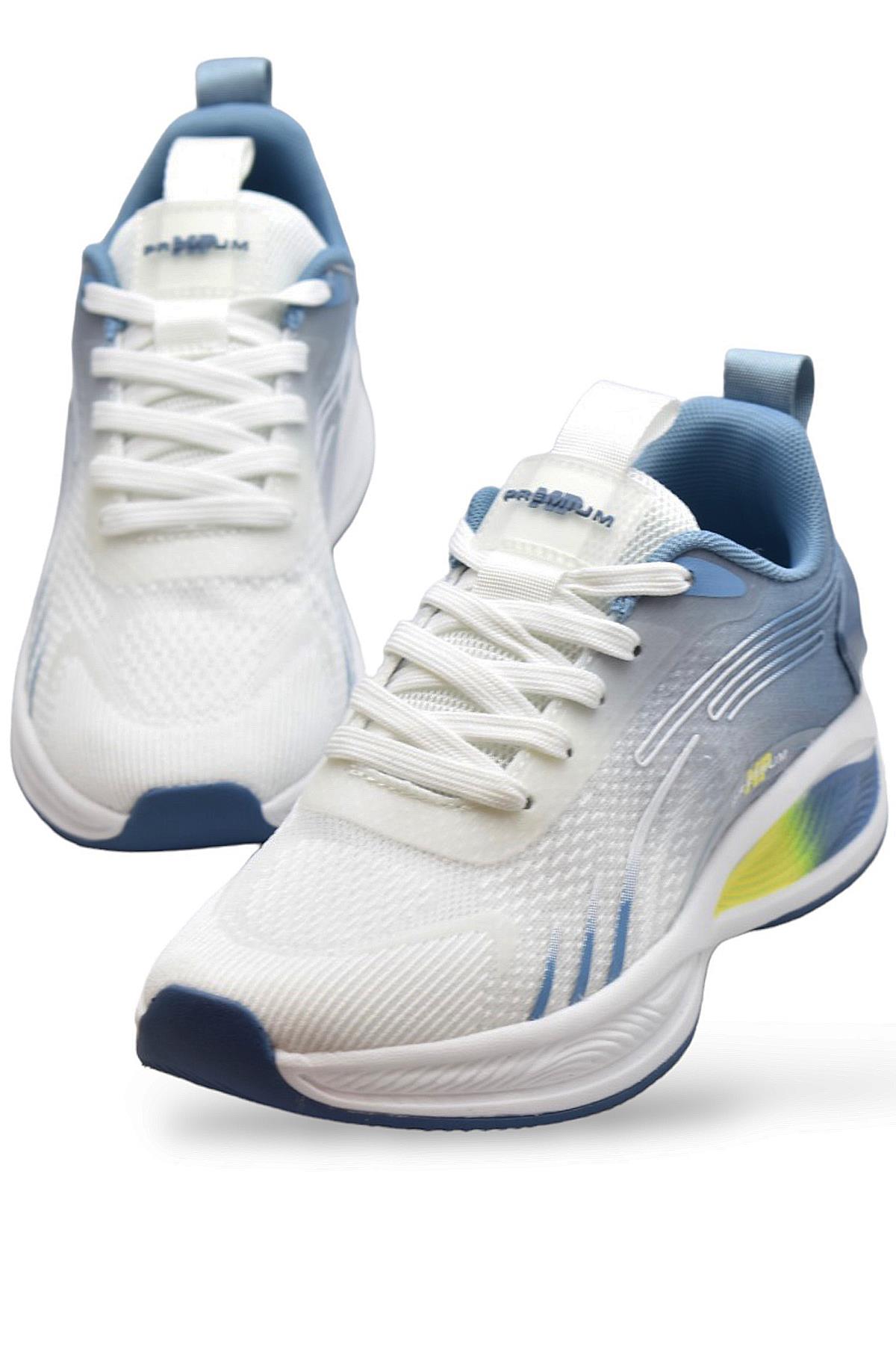 241-1626 Tam Ortopedik Taban Günlük Unisex Spor Ayakkabı Yazlık Fileli - Görsel 6