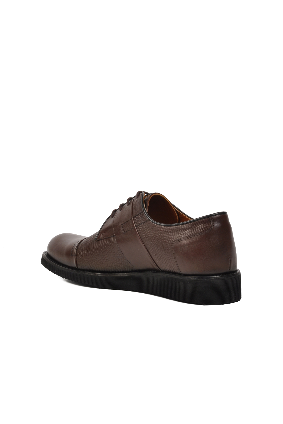 Premium 33233 Kahve Hakiki Deri Erkek Casual Ayakkabı - Görsel 5