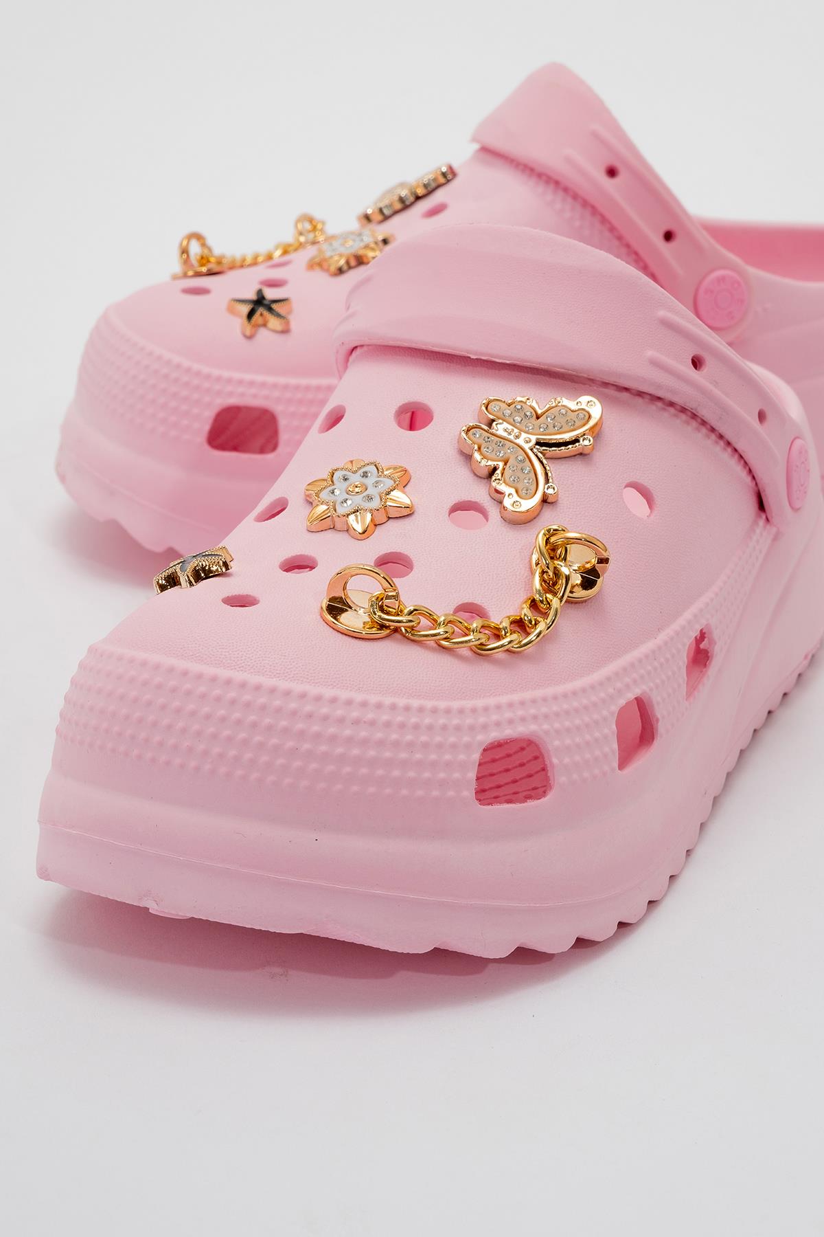 Kadın Düz Terlik PEMBE - Görsel 4