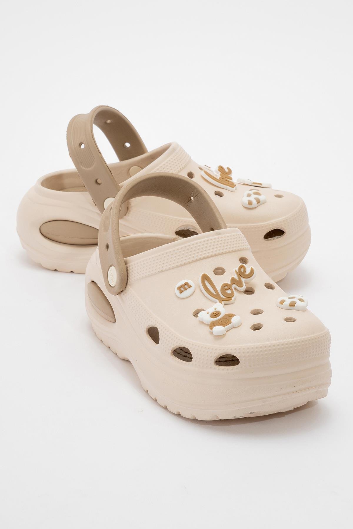 Kadın Sabo Terlik EKRU KUM - Görsel 3