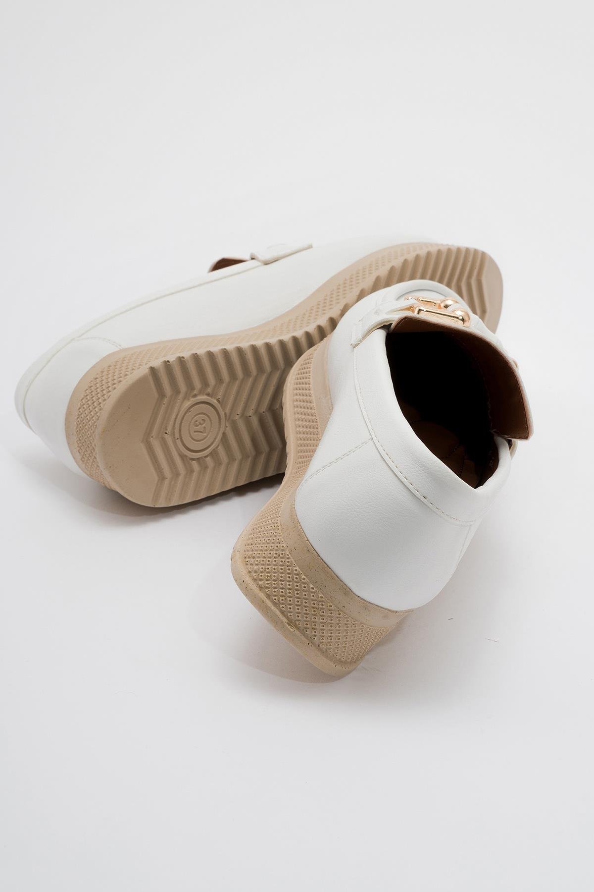 Kadın Günlük Ayakkabı BEYAZ CİLT - Görsel 5