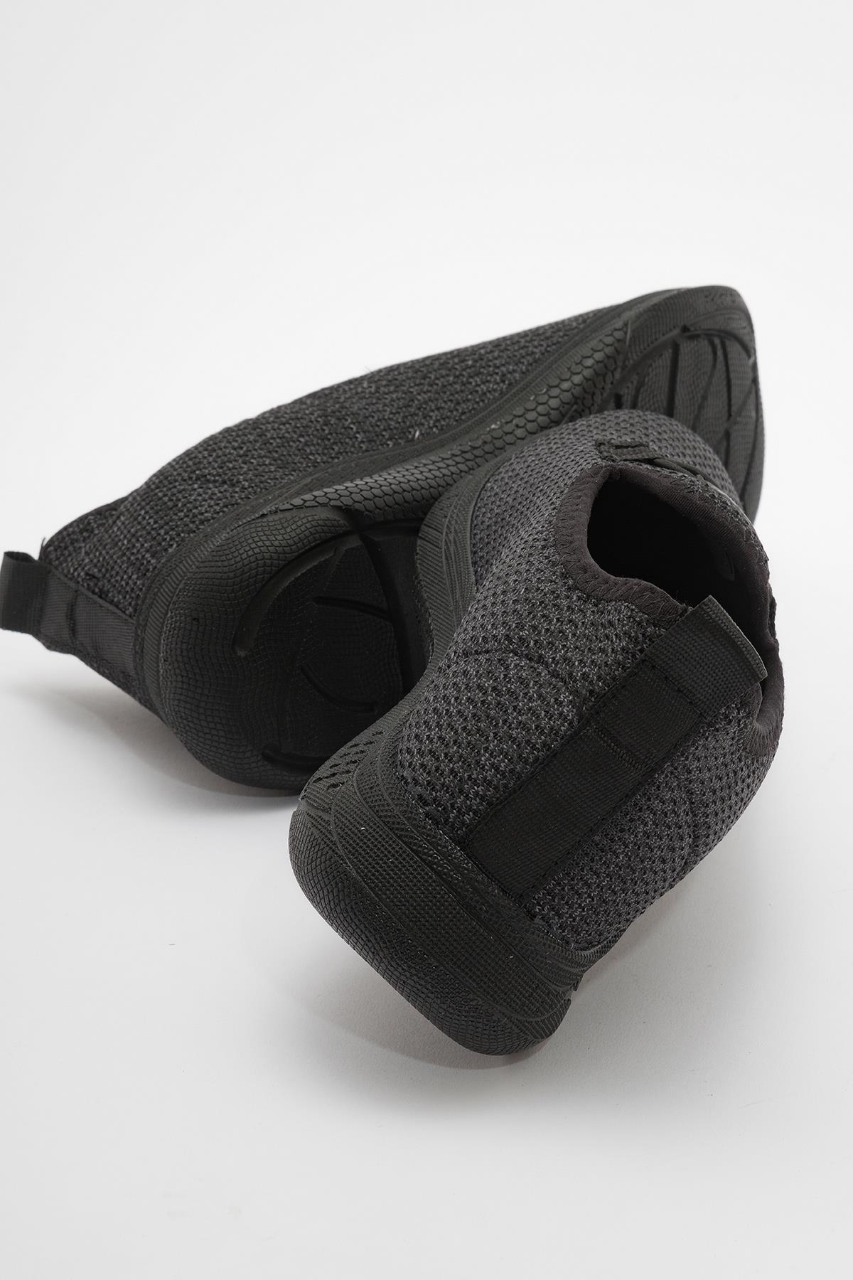 Bağcıklı Kadın Spor Babet SİYAH SİYAH - Görsel 5