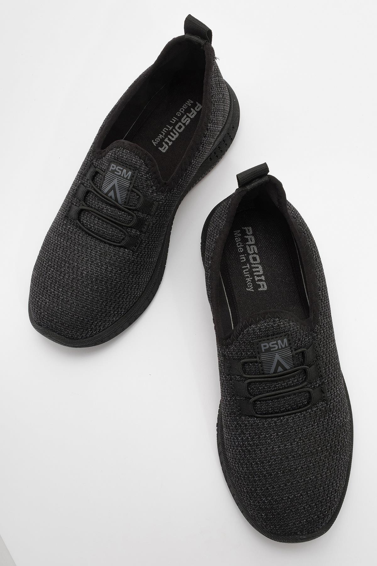 Bağcıklı Kadın Spor Babet SİYAH SİYAH - Görsel 6