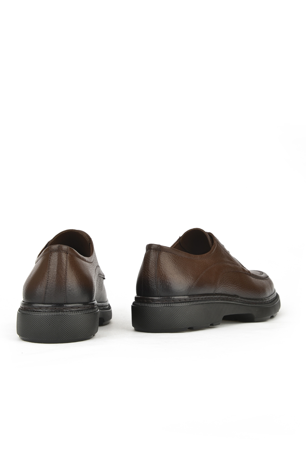 Erkek Hakiki Deri Ayakkabı 143745ZAB0707 Kahve - Görsel 4