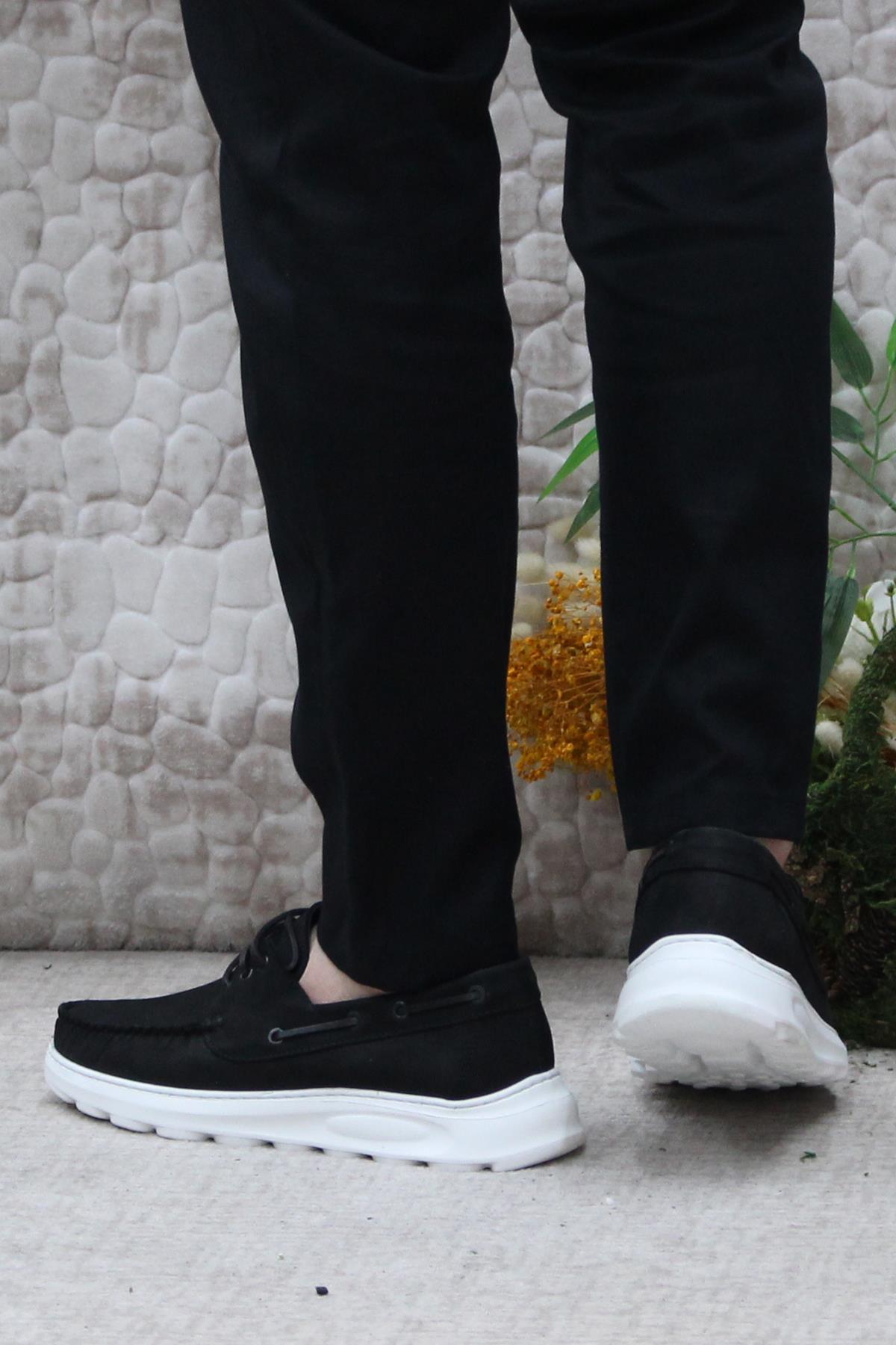 241112 Rahat Hafif Esnek Orijinal Ürün Nubuk Hakiki Deri Erkek Ayakkabı - Görsel 5