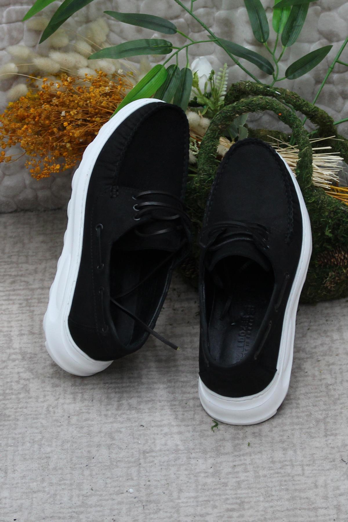 241112 Rahat Hafif Esnek Orijinal Ürün Nubuk Hakiki Deri Erkek Ayakkabı - Görsel 7