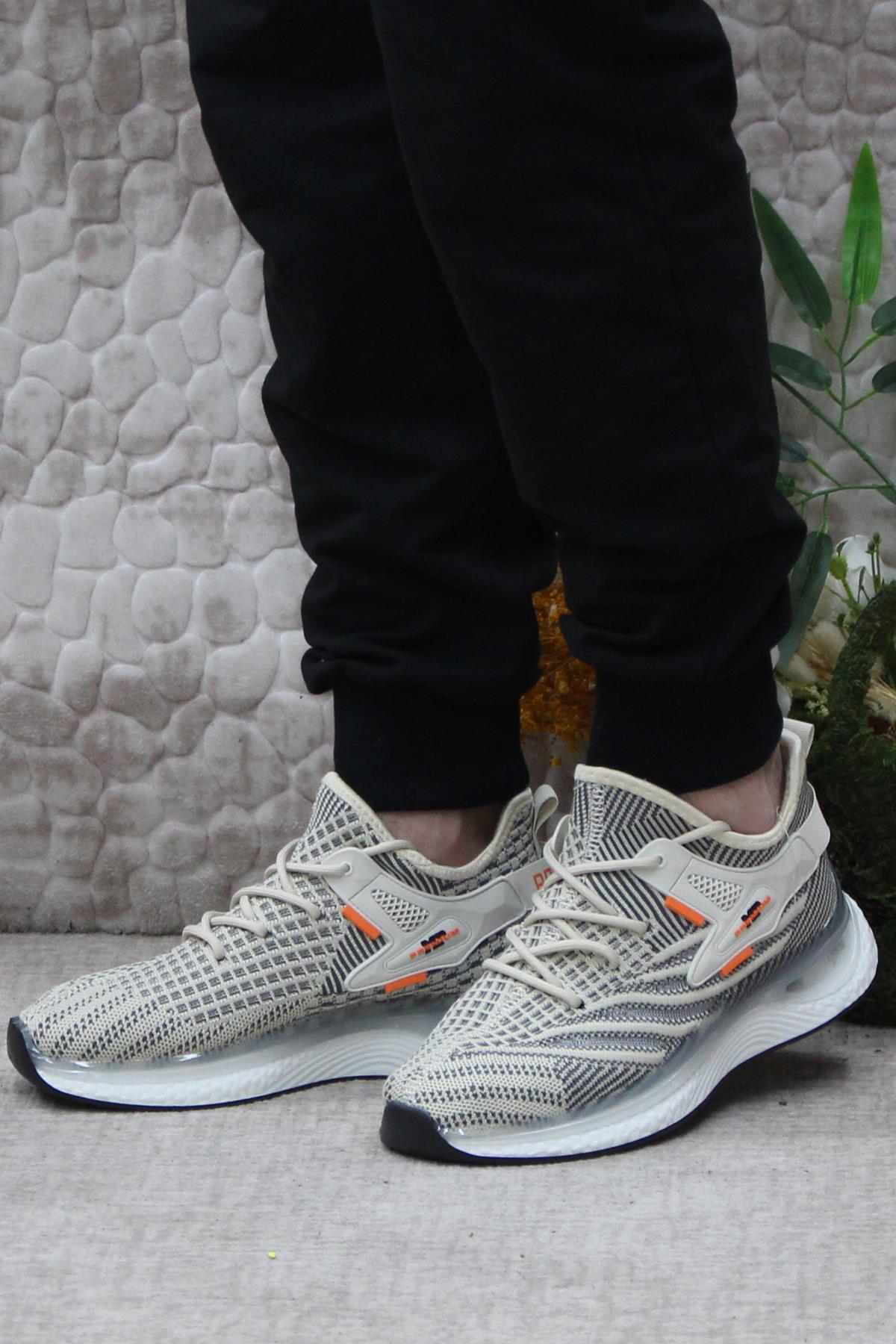 241 1660 Premıum Rahat Esnek Orijinal Ürün Sneaker Erkek Ayakkabı - Görsel 4