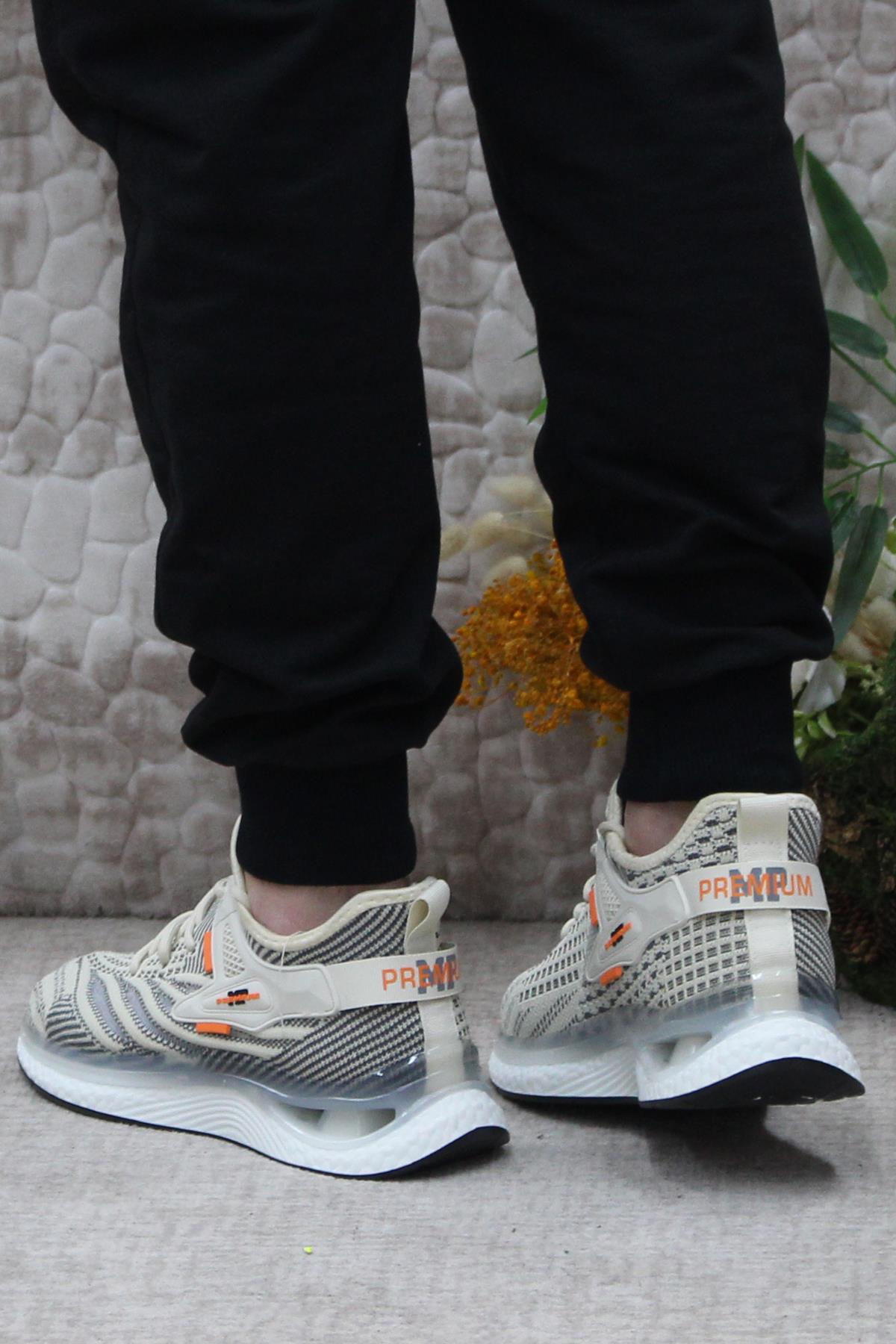 241 1660 Premıum Rahat Esnek Orijinal Ürün Sneaker Erkek Ayakkabı - Görsel 5