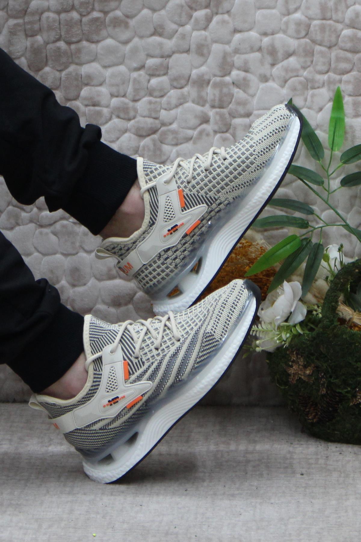 241 1660 Premıum Rahat Esnek Orijinal Ürün Sneaker Erkek Ayakkabı - Görsel 6