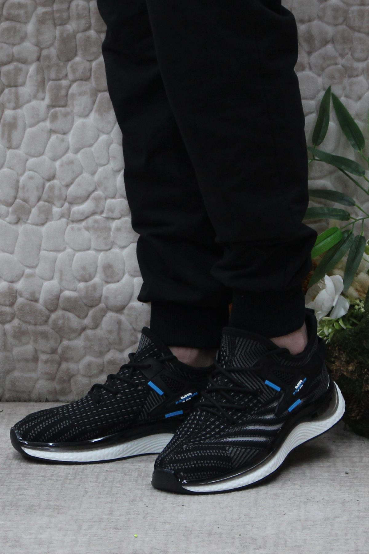 241 1660 Premıum Rahat Esnek Orijinal Ürün Sneaker Erkek Ayakkabı - Görsel 4