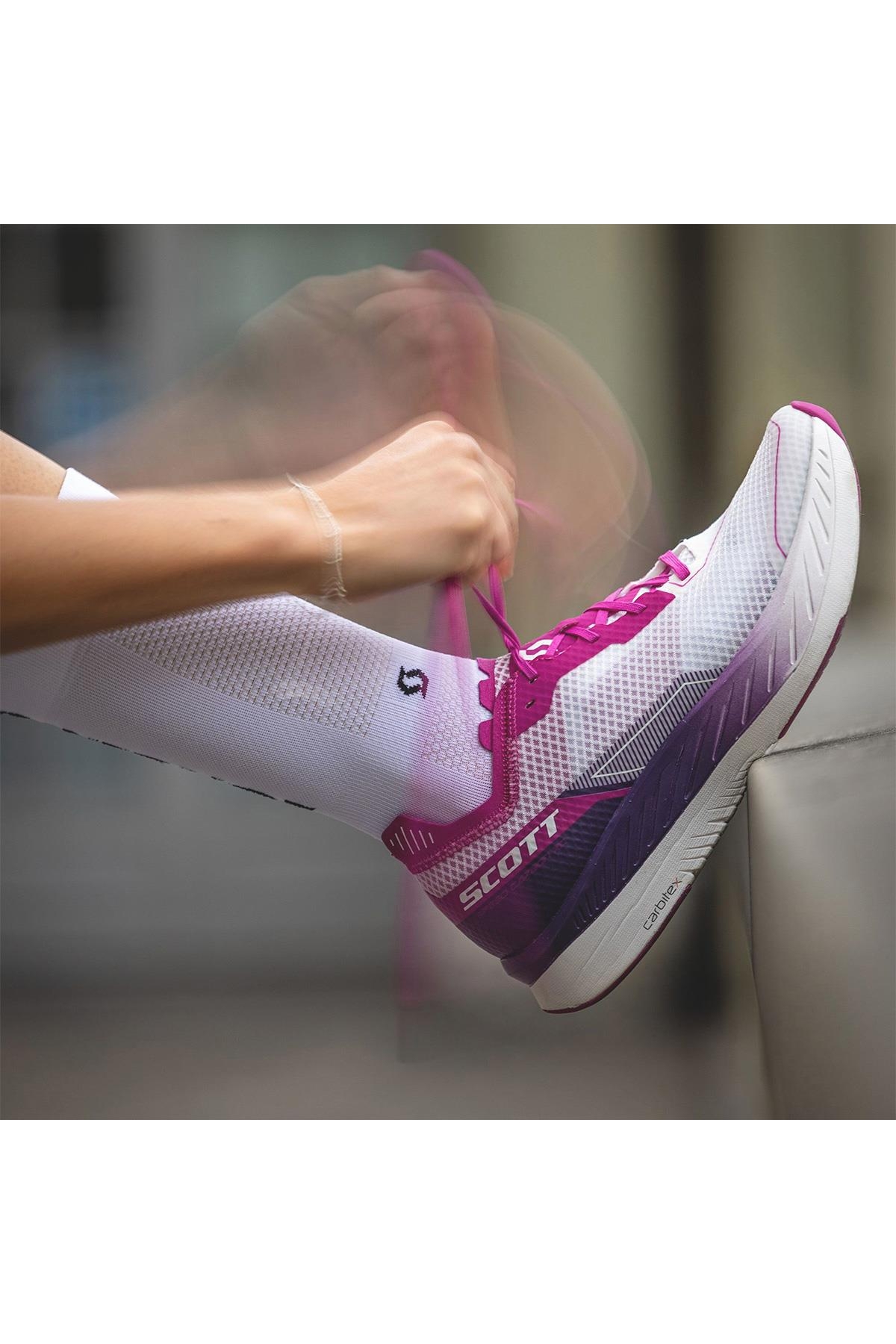 Speed Carbon RC Kadın Koşu Ayakkabısı-BEYAZ - Görsel 3