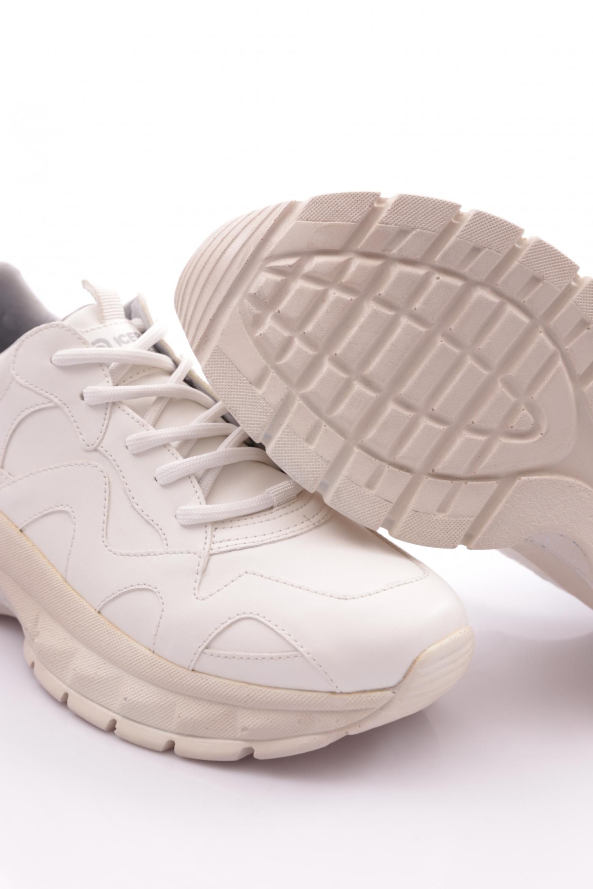 55130-22Y KADIN MEGA KALIN TABAN SNEAKERS AYAKKABI - Görsel 5