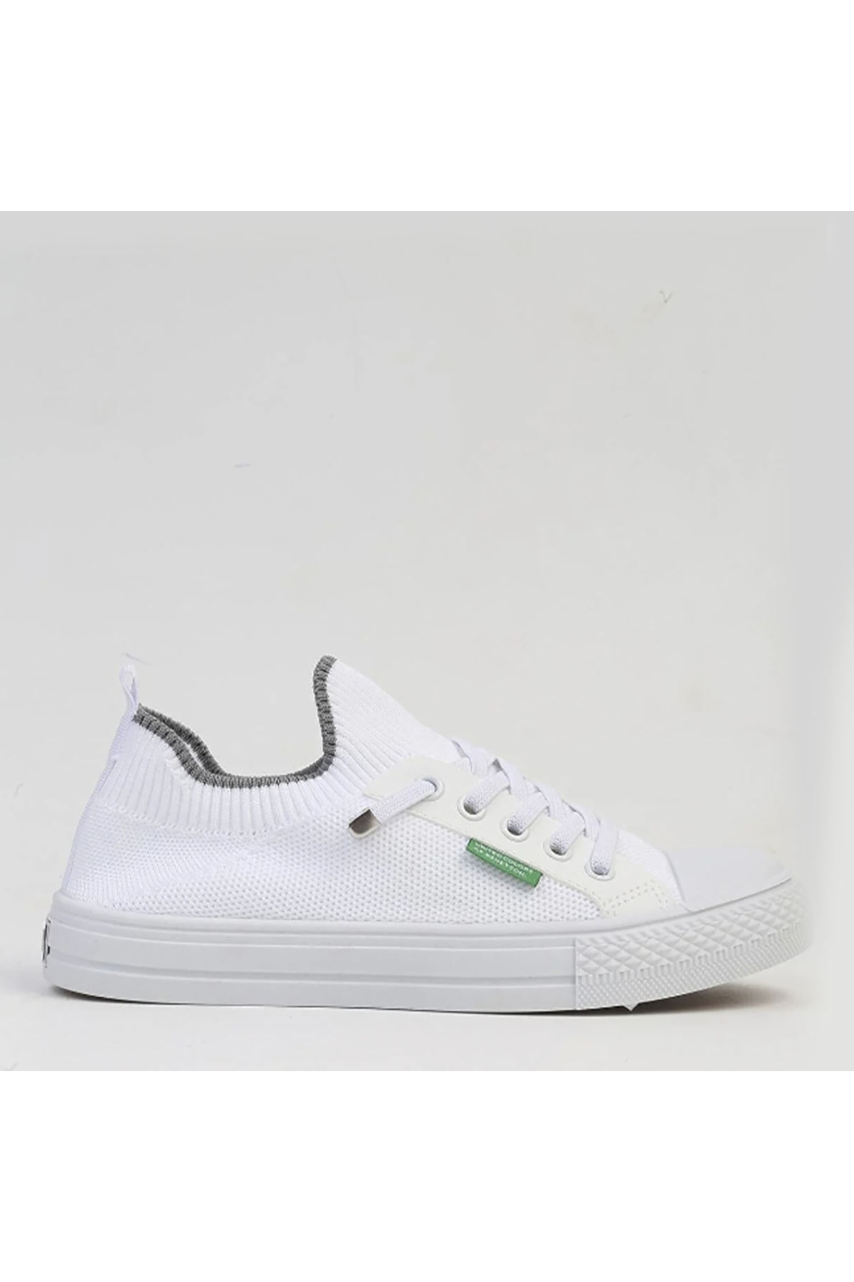 10233 Kadın Günlük Sneaker Ayakkabı Beyaz - Görsel 2