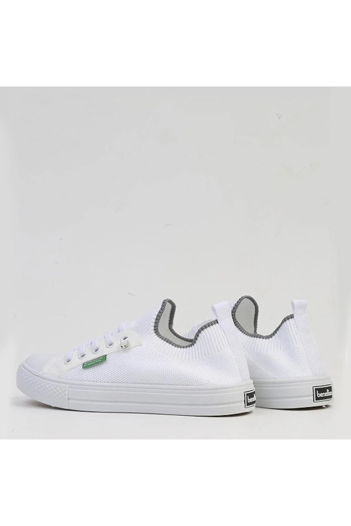 10233 Kadın Günlük Sneaker Ayakkabı Beyaz - Görsel 7