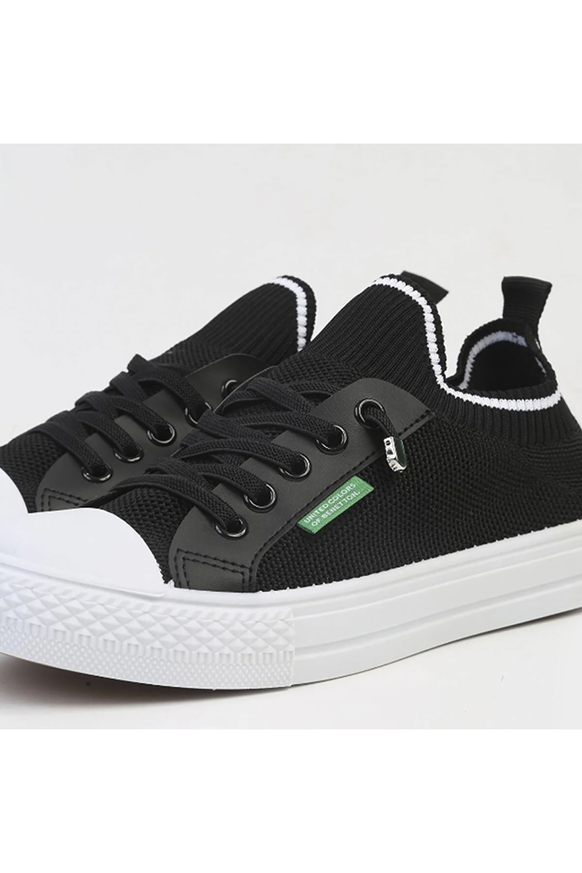 10233 Kadın Günlük Sneaker Ayakkabı Siyah - Görsel 8