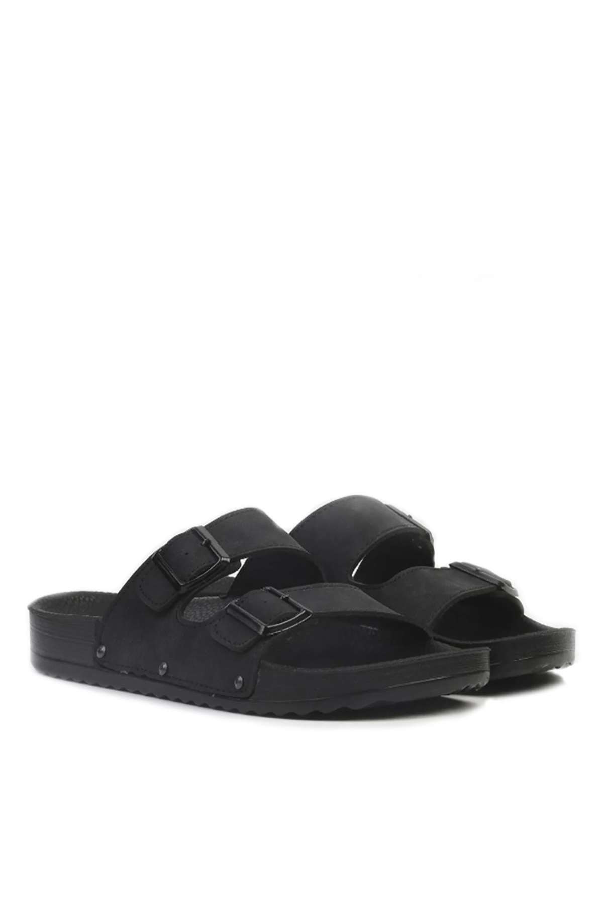 7035 Kadın Günlük Terlik Siyah - Görsel 3