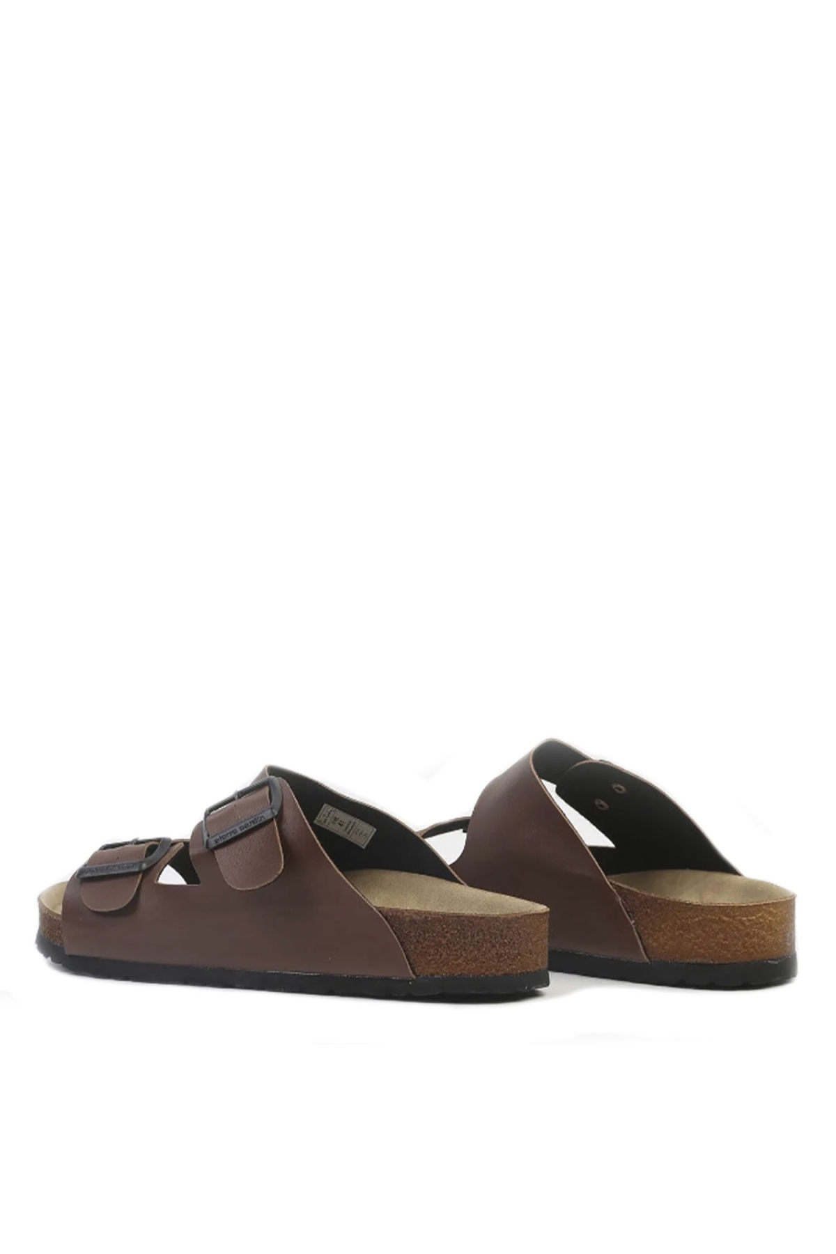 Erkek Terlik Günlük Yazlık İki Tokalı 6992 Kahverengi - Görsel 4