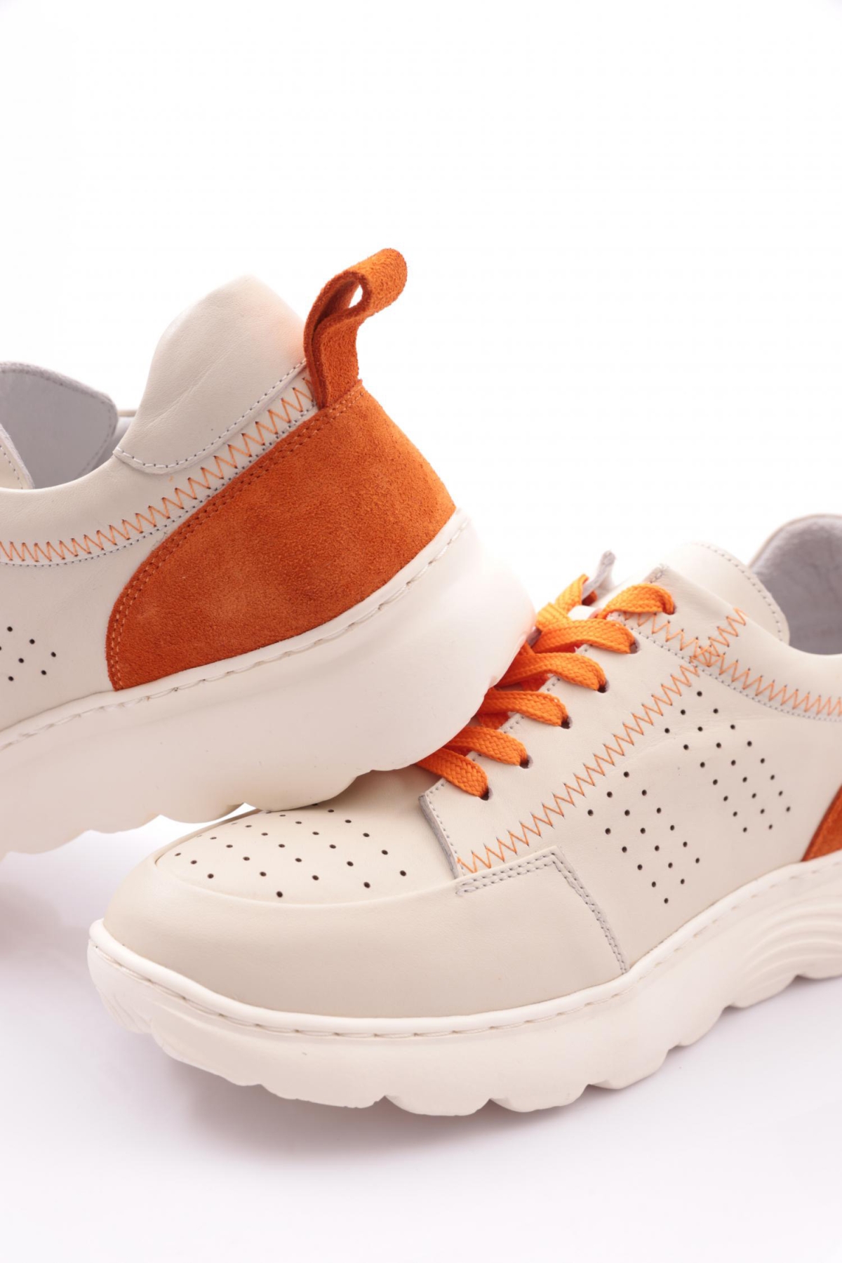 92552 Kadin Bağcikli Spor Ayakkabi - Görsel 5