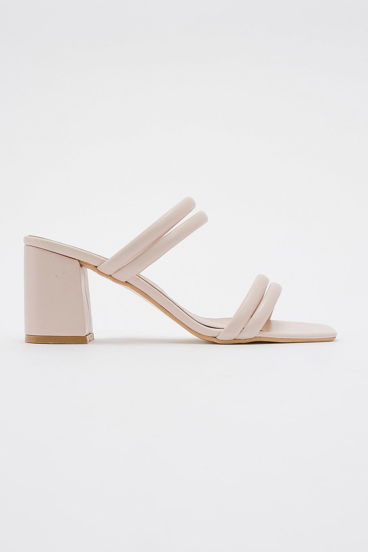 Kadın Sivri Burunlu Stiletto TEN CİLT - Görsel 3