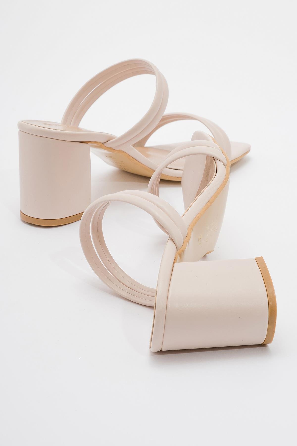 Kadın Sivri Burunlu Stiletto TEN CİLT - Görsel 5