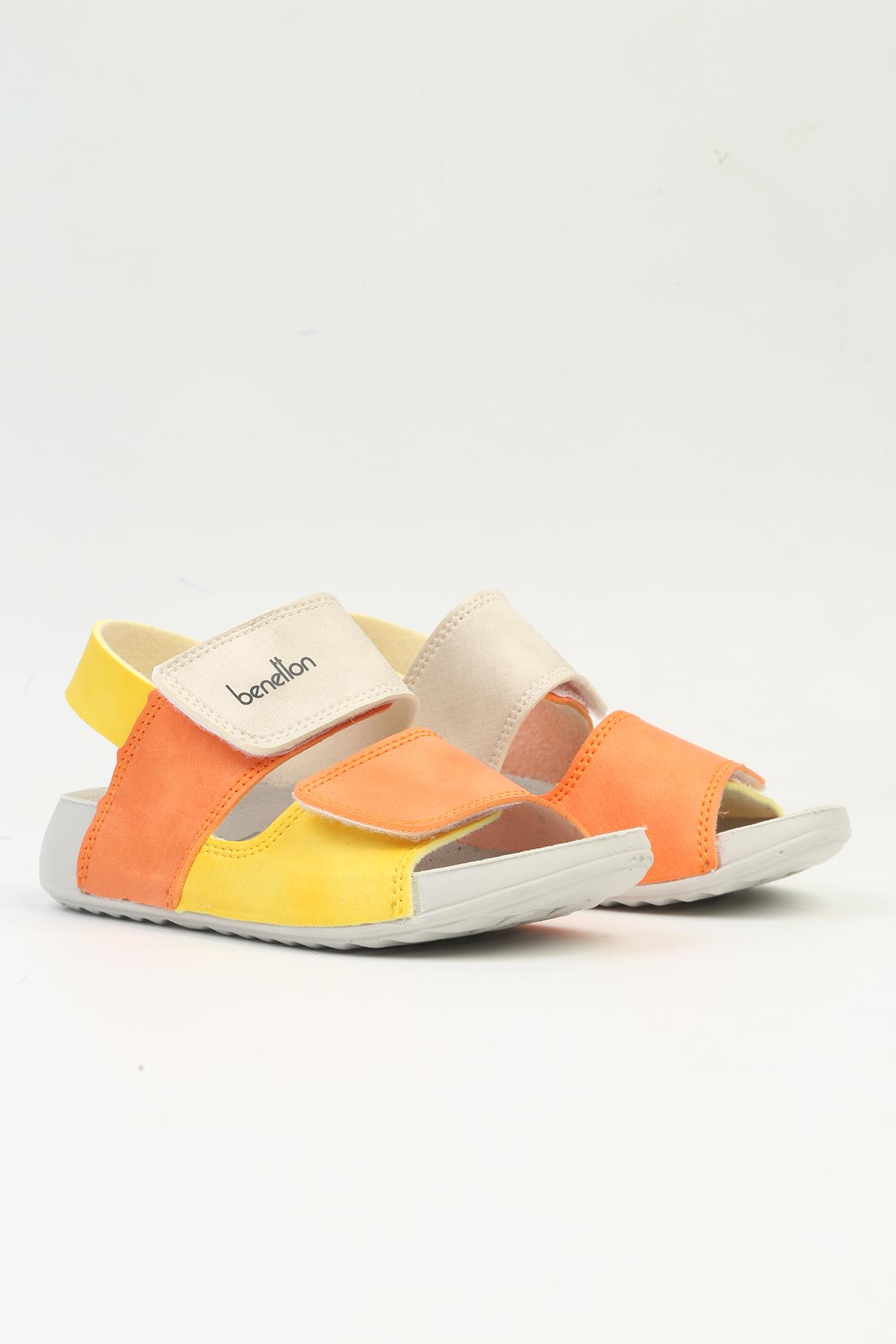 ® | BN-31518 - 2158 Turuncu-Çocuk Sandalet - Görsel 3