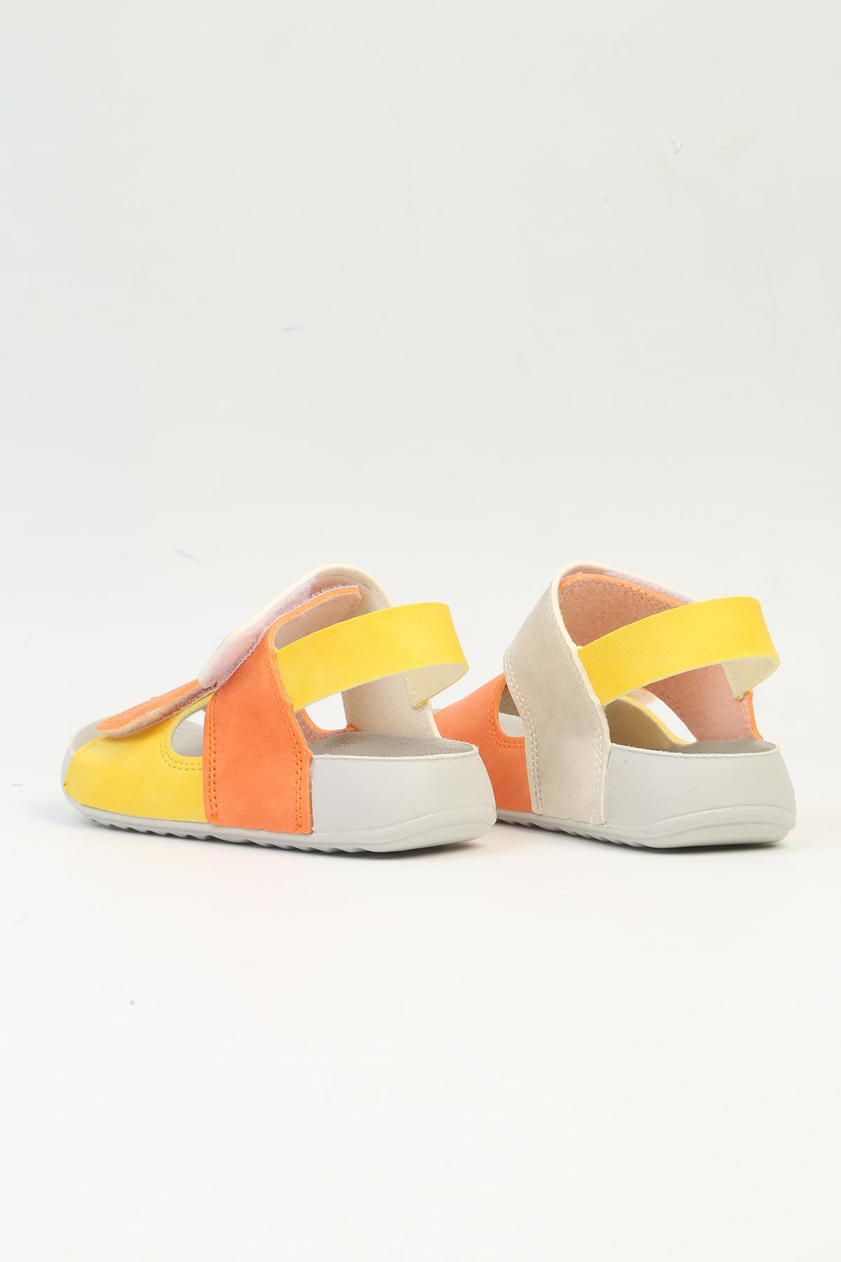 ® | BN-31518 - 2158 Turuncu-Çocuk Sandalet - Görsel 4
