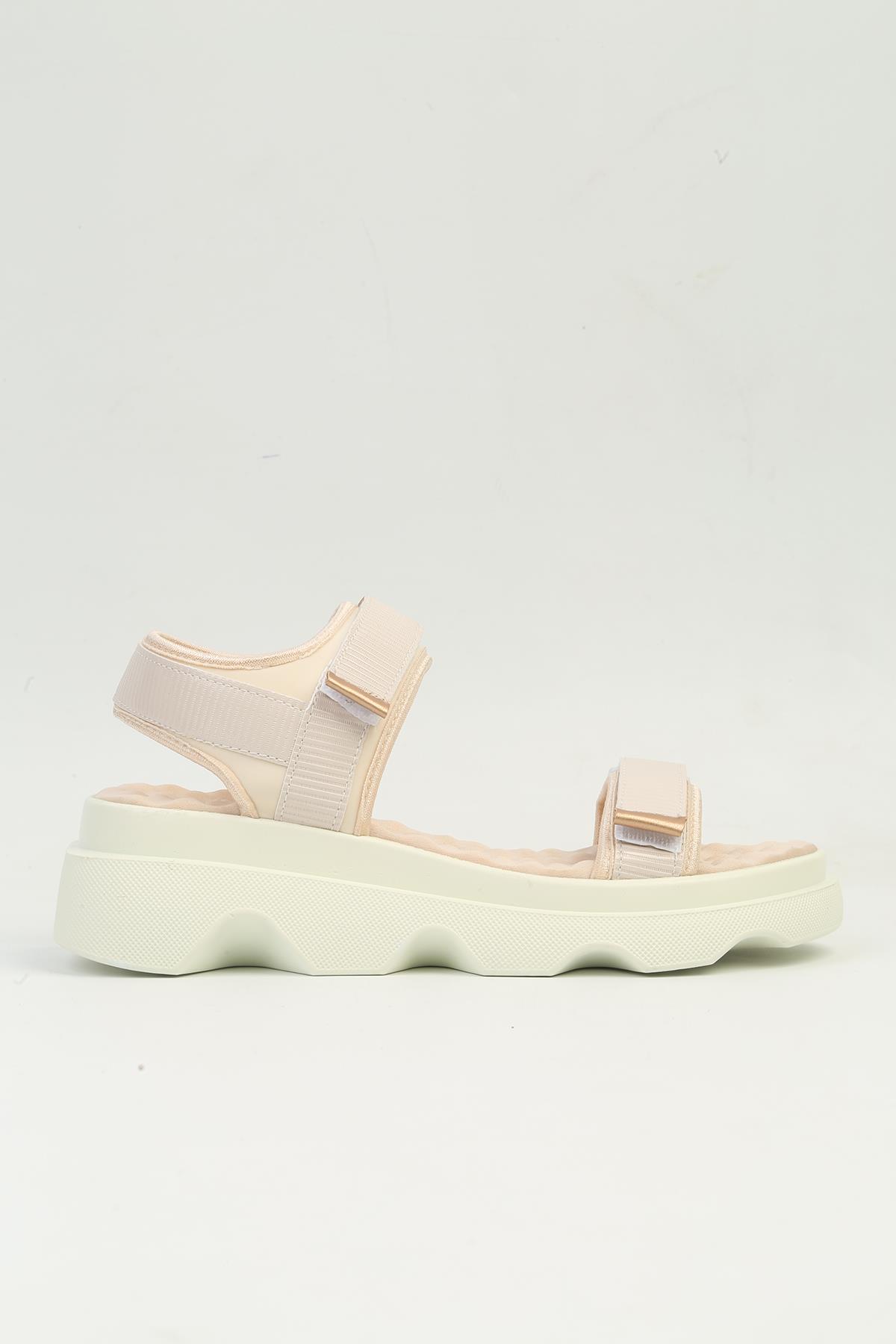 ® | PC-53076- 3959 Pudra-Kadın Sandalet - Görsel 2