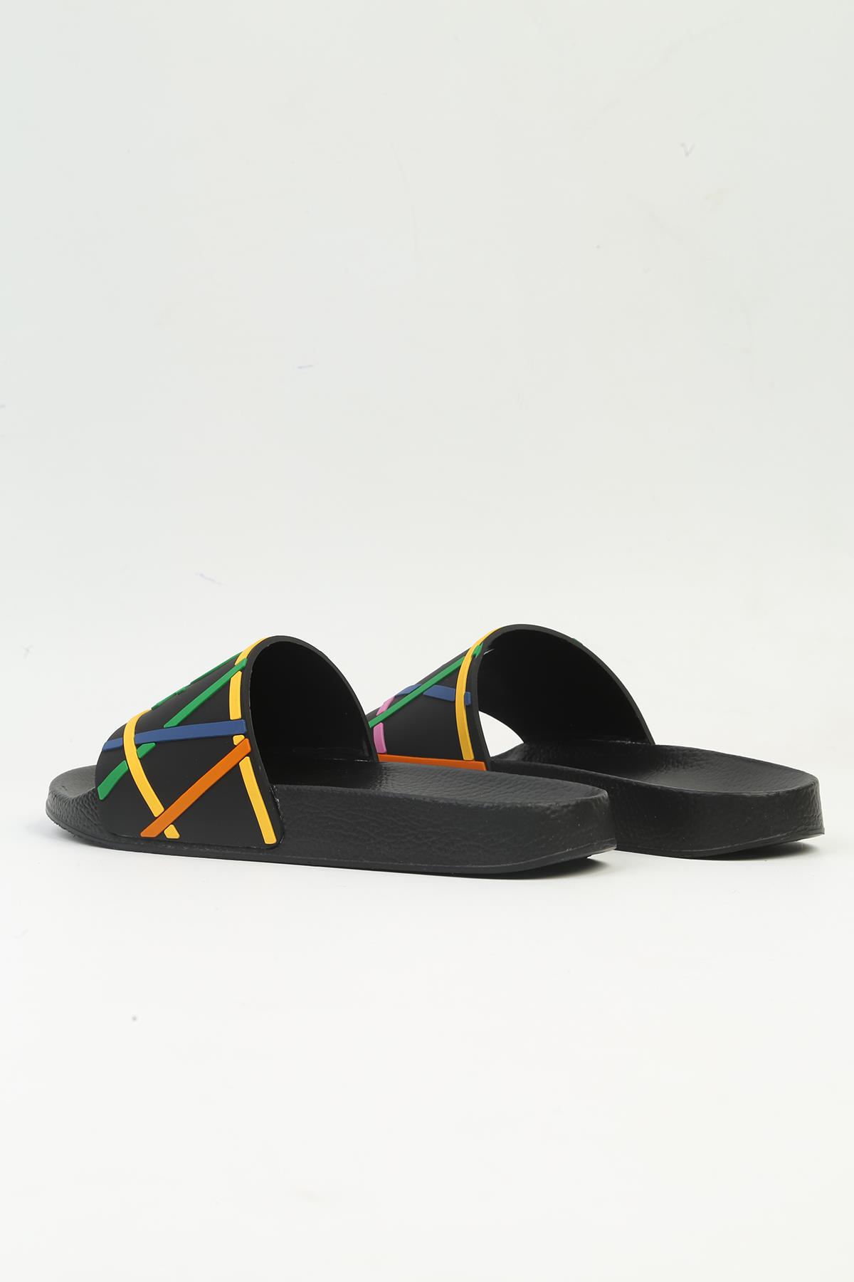 ® | BN-1372 - 3816 Siyah-Kadın Terlik - Görsel 4