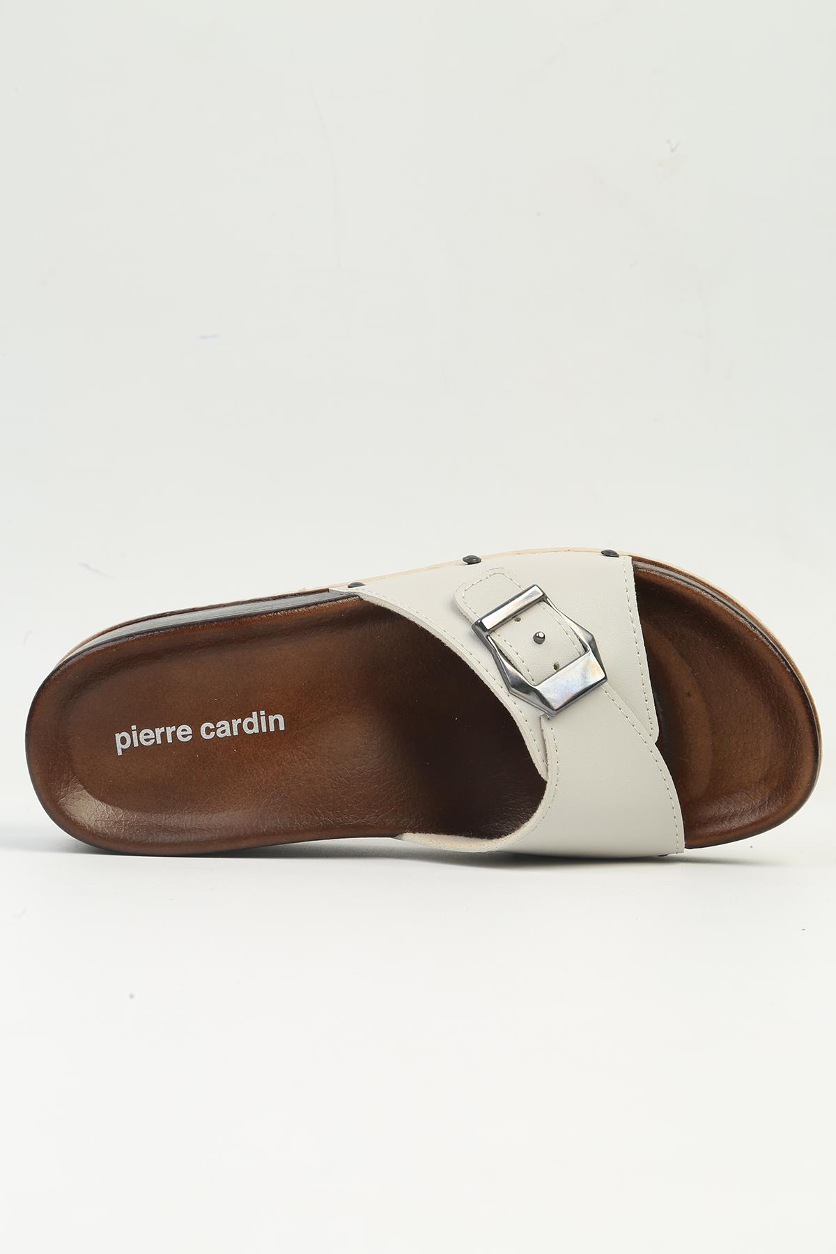 ® | PC-7249-3485 Krem- Kadın Terlik - Görsel 6