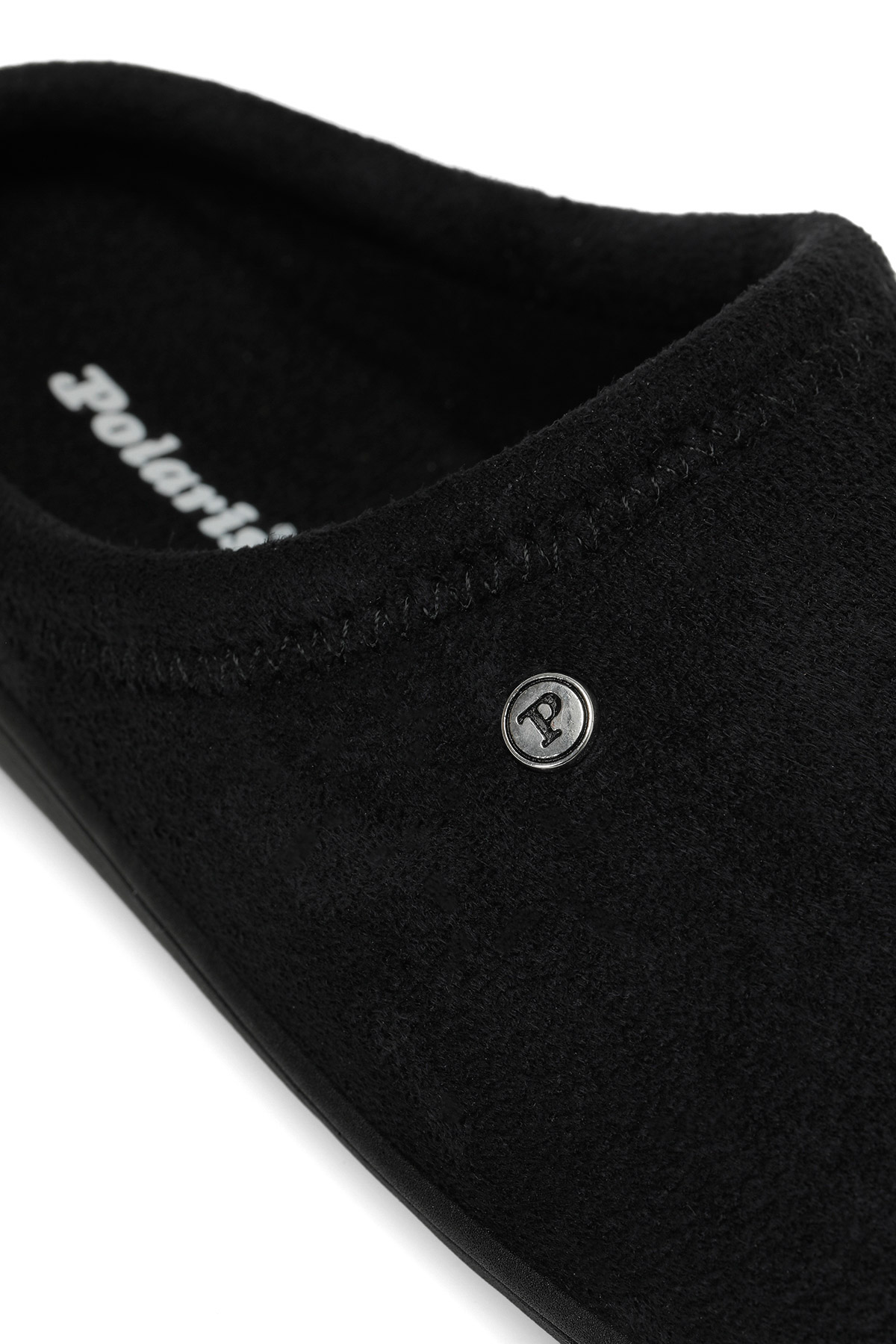 Polaris 608055.M4PR Siyah Erkek Ev Terliği - Görsel 8