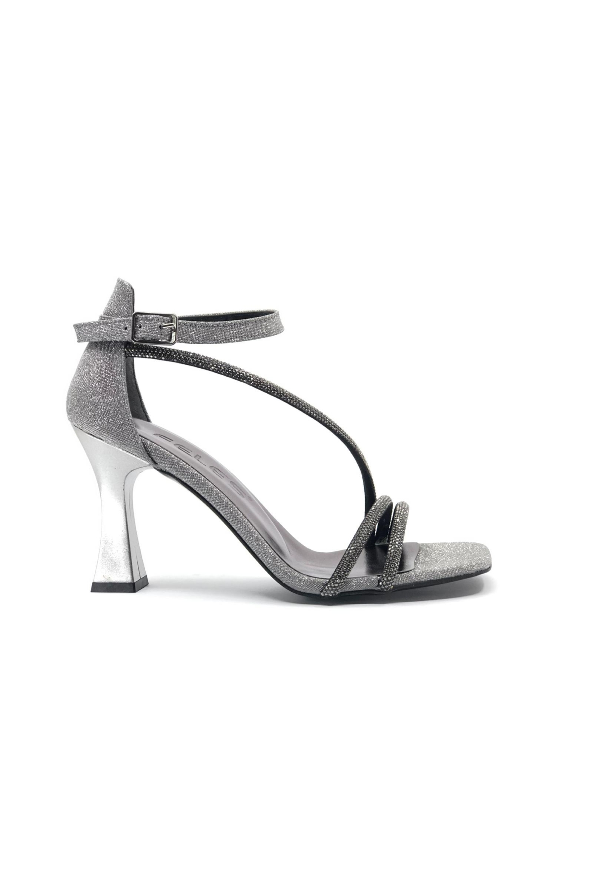 Taşlı Topuklu Kadın Abiye Ayakkabı - Görsel 4