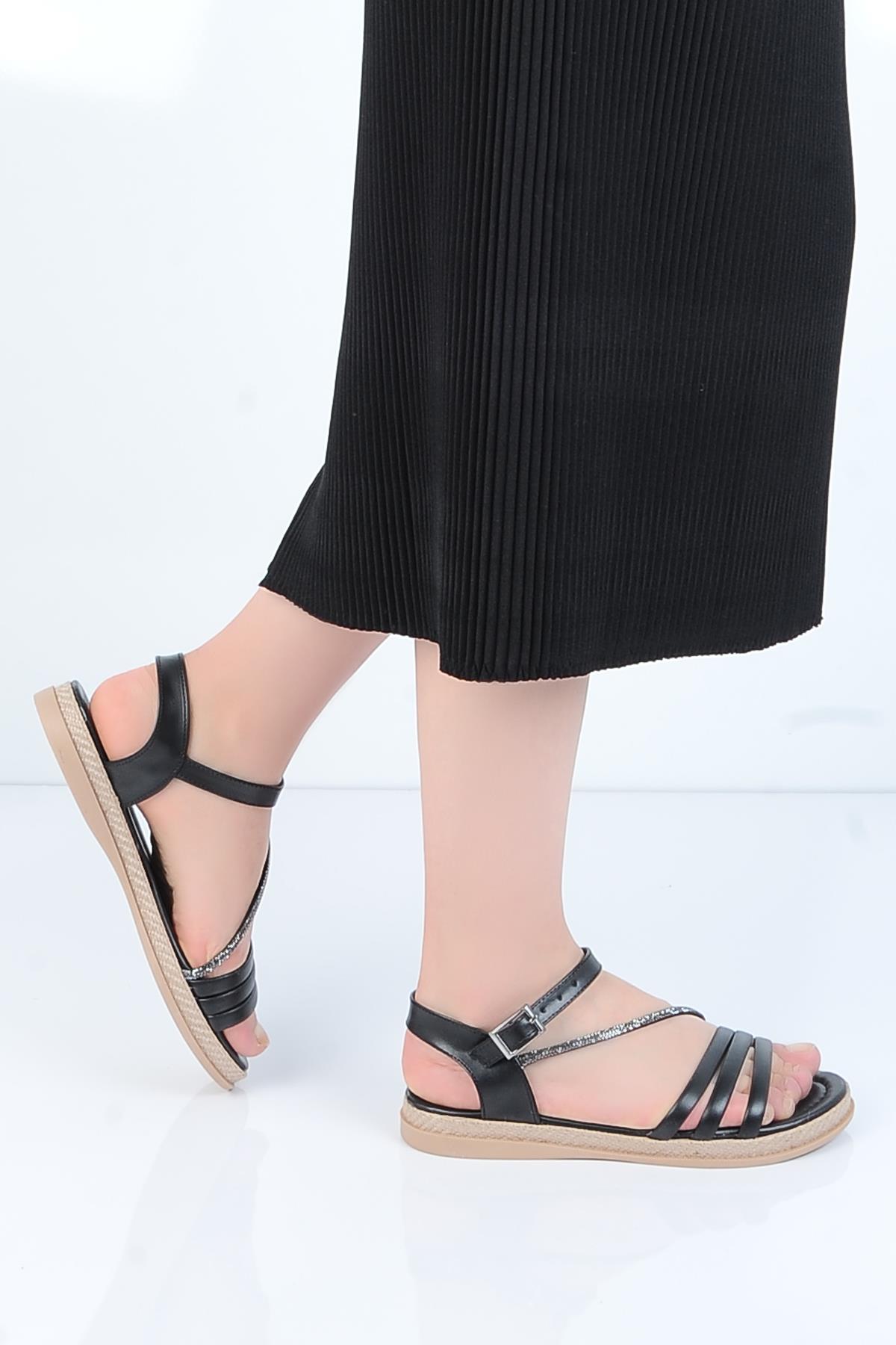 Mate Günlük Yazlık Kadın Düz Sandalet - Görsel 2