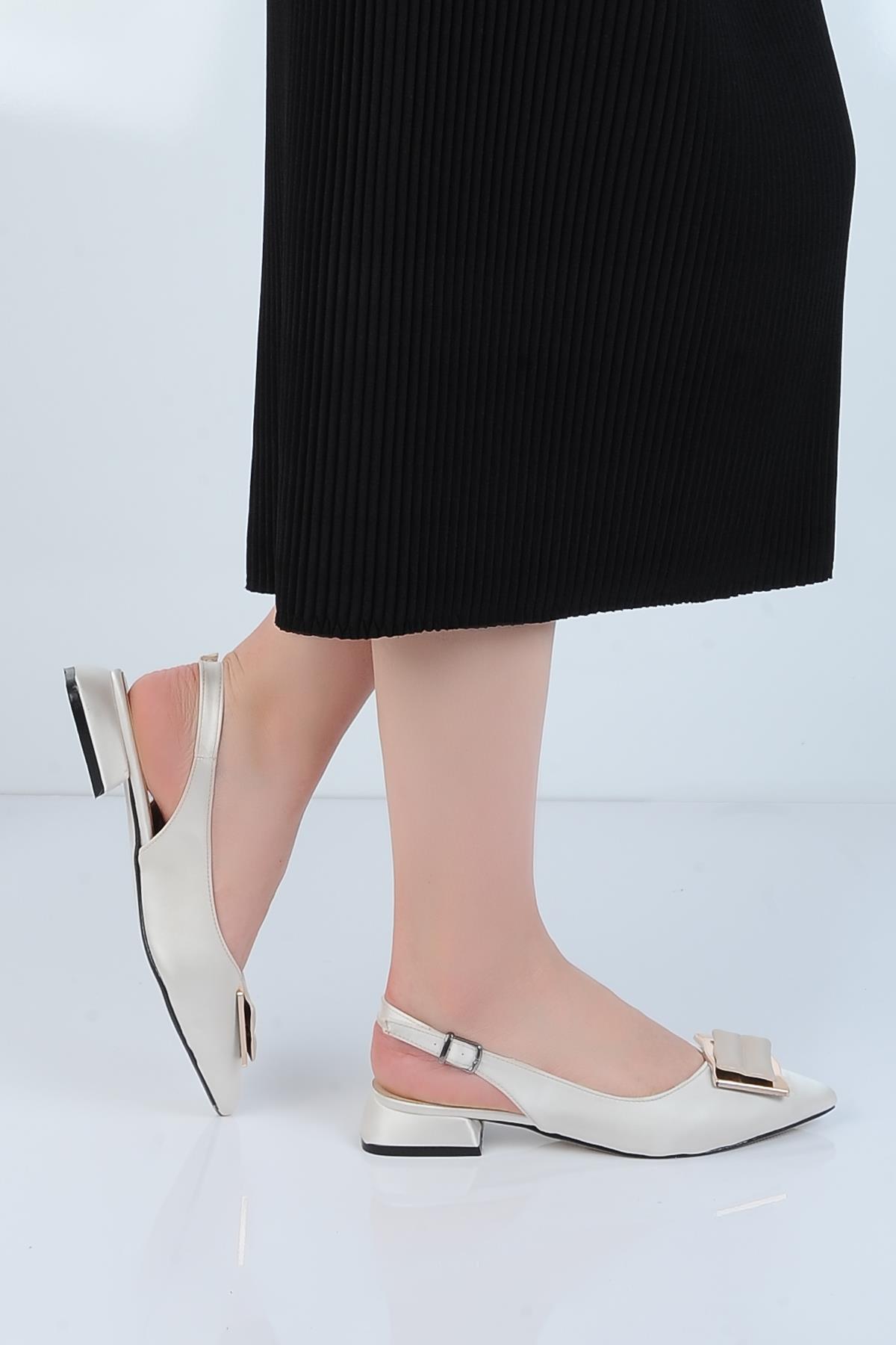 Muze Günlük Kadın Düz Babet Ayakkabı - Görsel 3