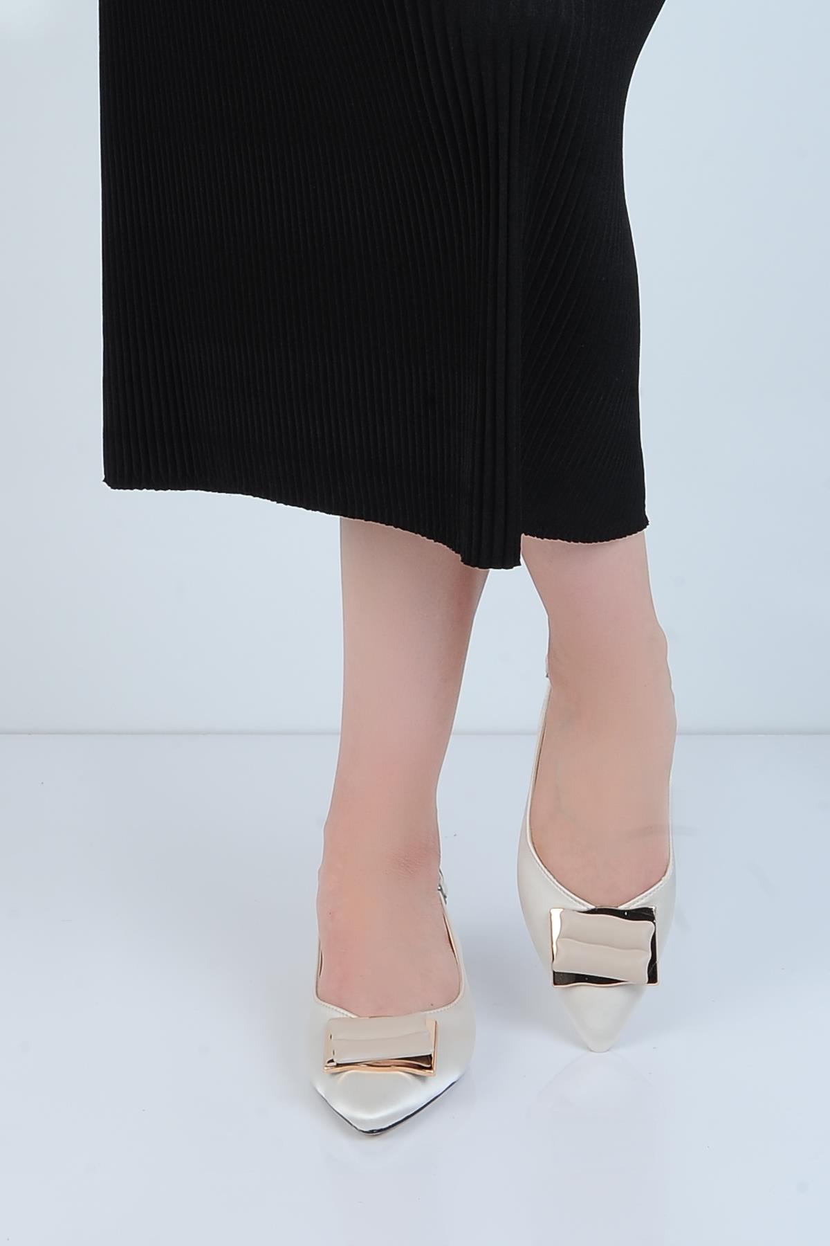 Muze Günlük Kadın Düz Babet Ayakkabı - Görsel 4