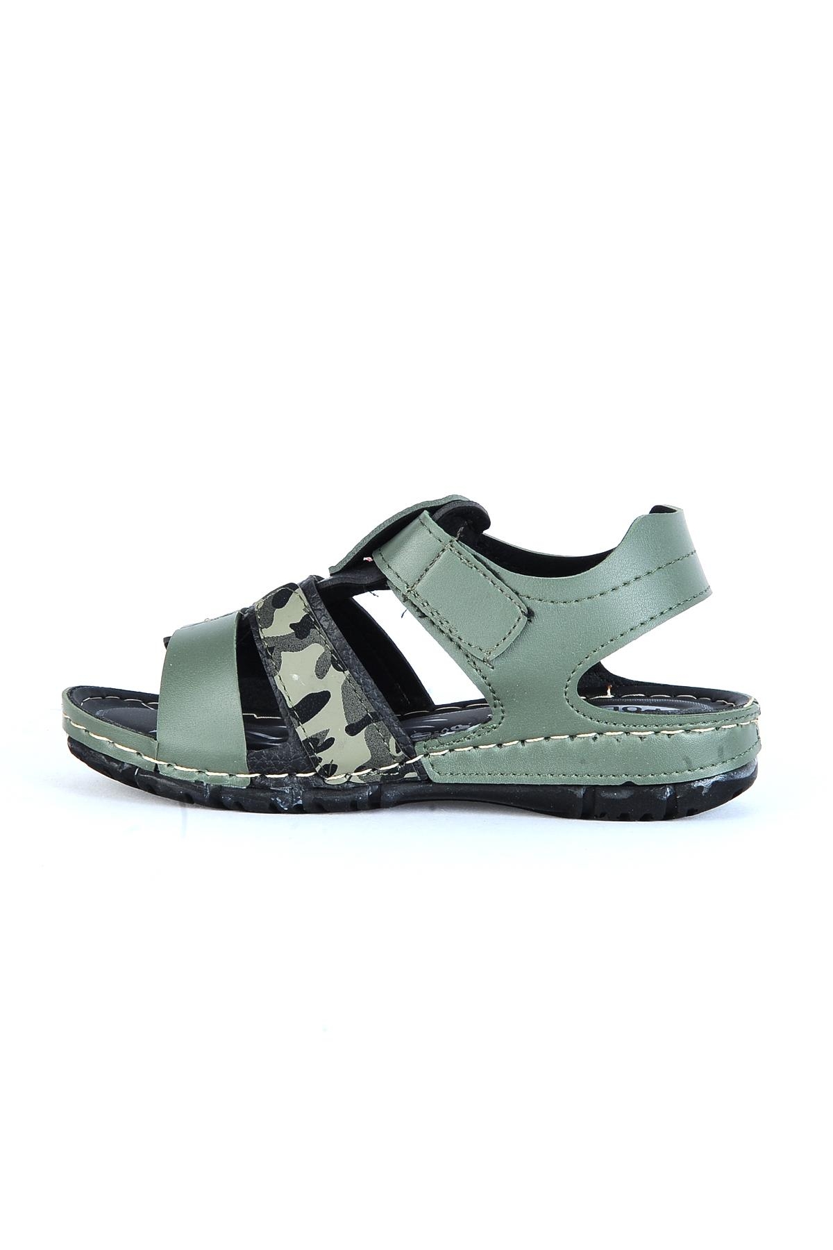 5160 Cırtlı Yazlık Erkek Çocuk Sandalet - Görsel 3