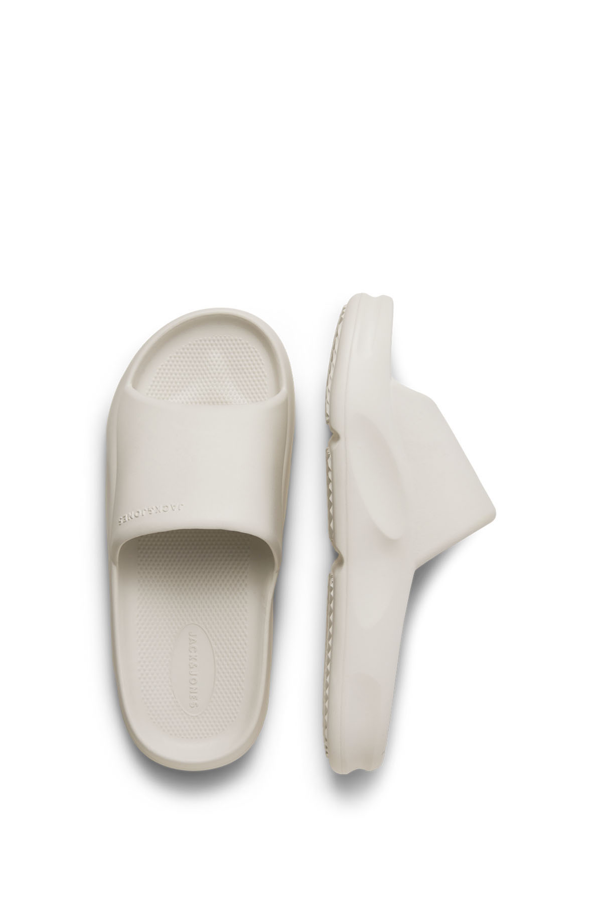 Erkek Jfwstatus Marka Logolu Terlik 12251282 Taş - Görsel 3