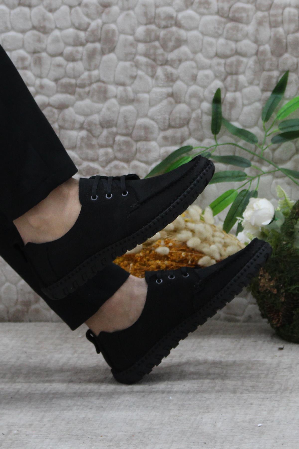 241052 Nubuk Rahat Yumuşak Hakiki Deri Erkek Ayakkabı - Görsel 6