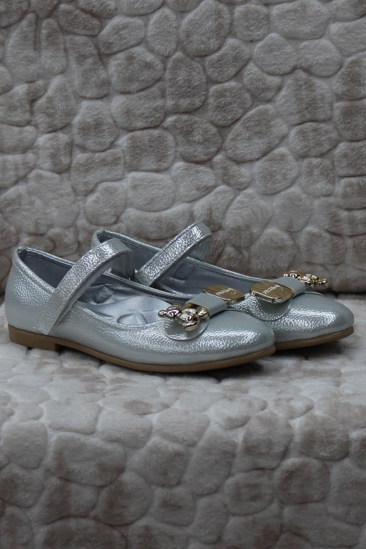 Ba Ba 81801 Kız Çocuk Elbise Ayakkabısı Kız Çocuk Babet - Görsel 2