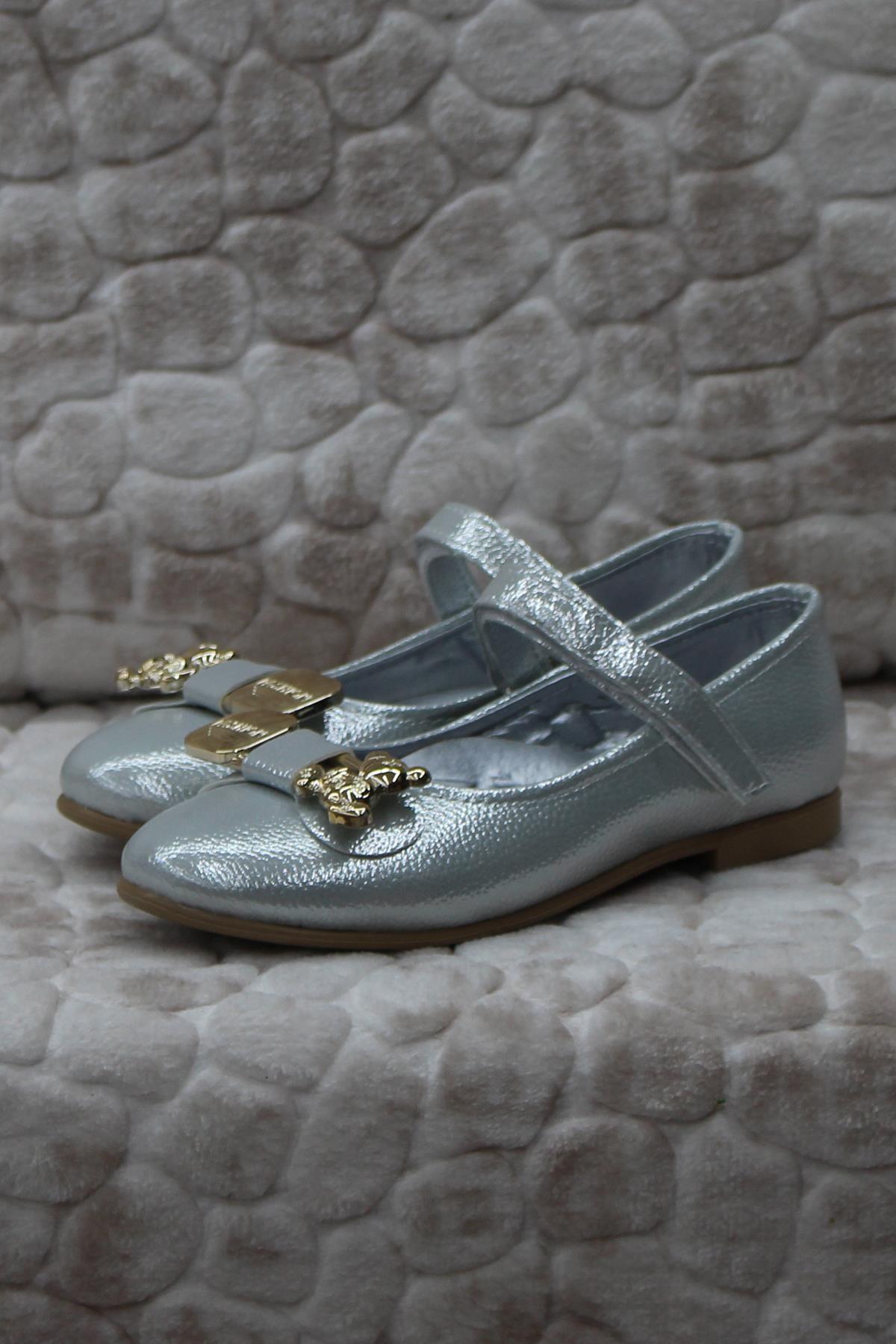 Ba Ba 81801 Kız Çocuk Elbise Ayakkabısı Kız Çocuk Babet - Görsel 3