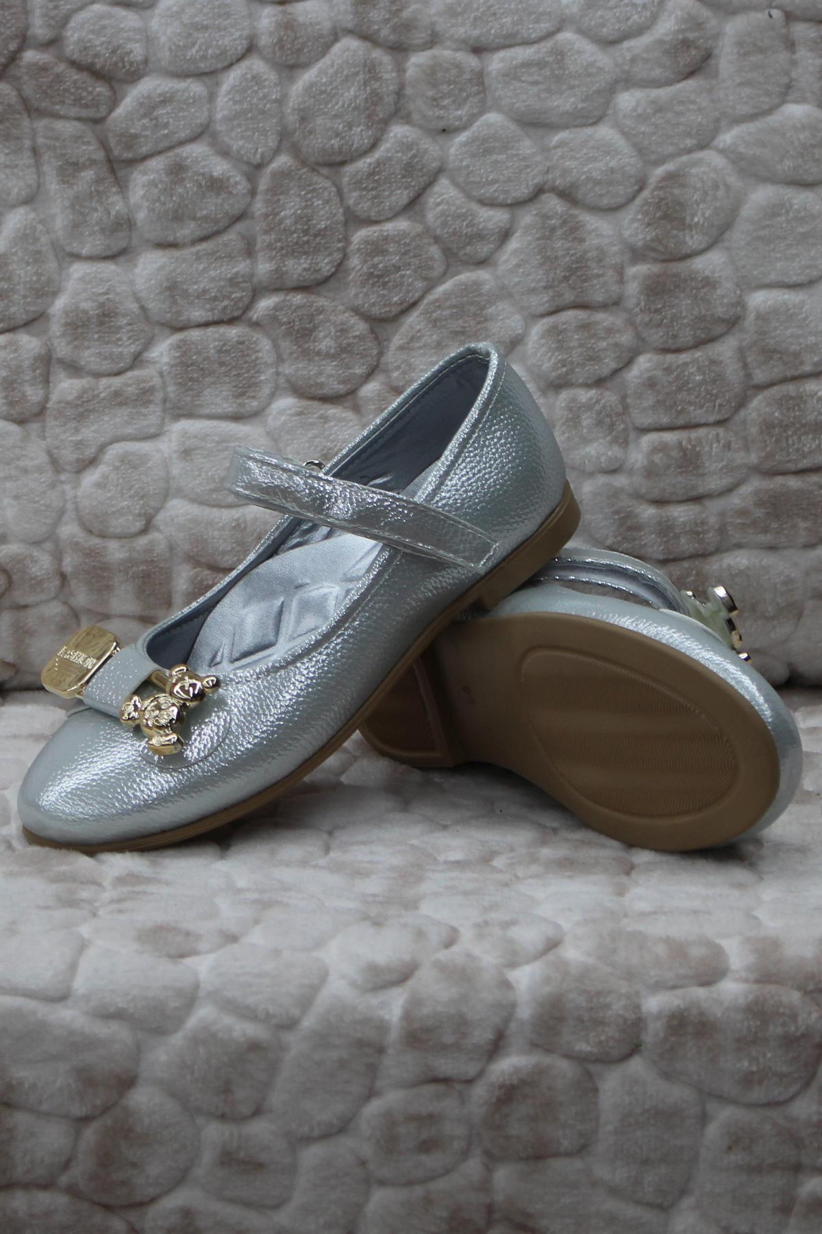 Ba Ba 81801 Kız Çocuk Elbise Ayakkabısı Kız Çocuk Babet - Görsel 5