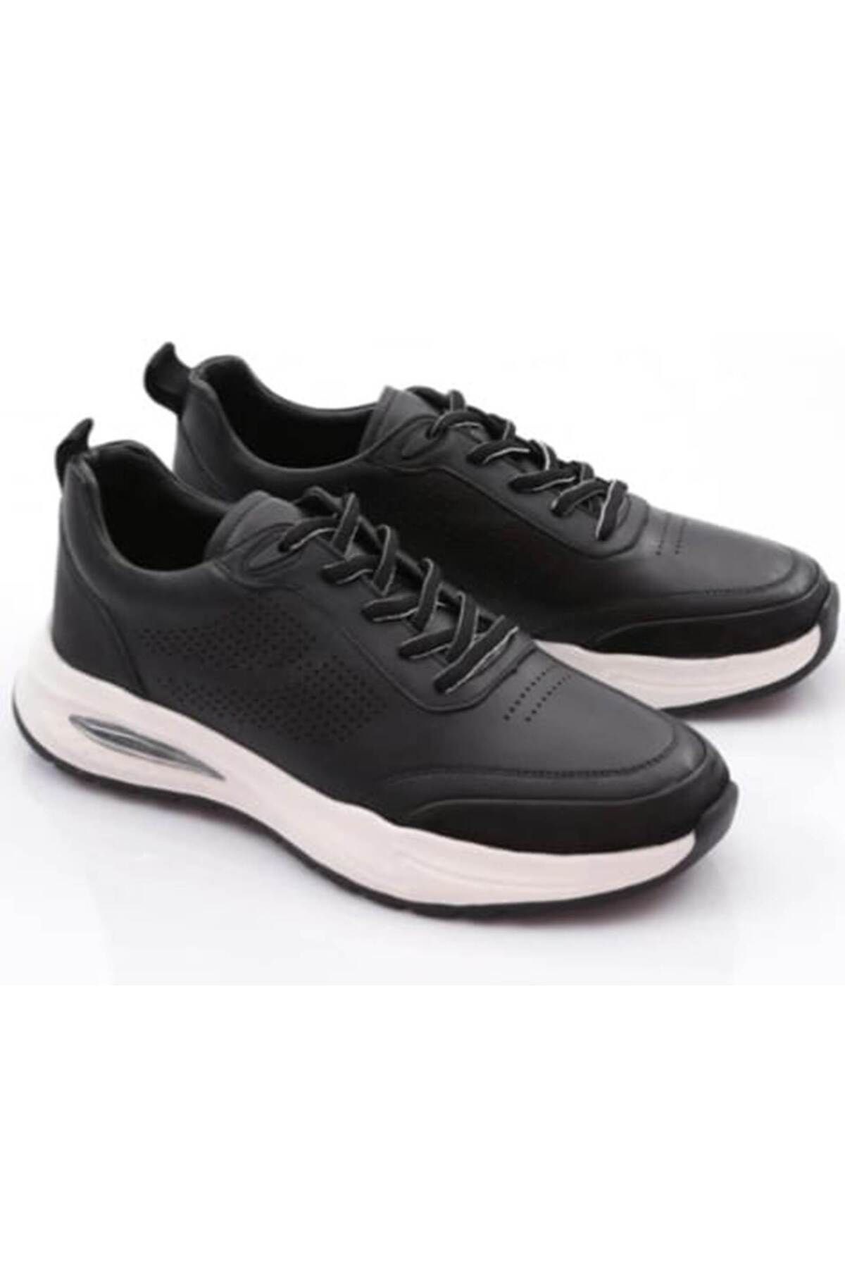 19027 Siyah Erkek Casual Ayakkabı - Görsel 4