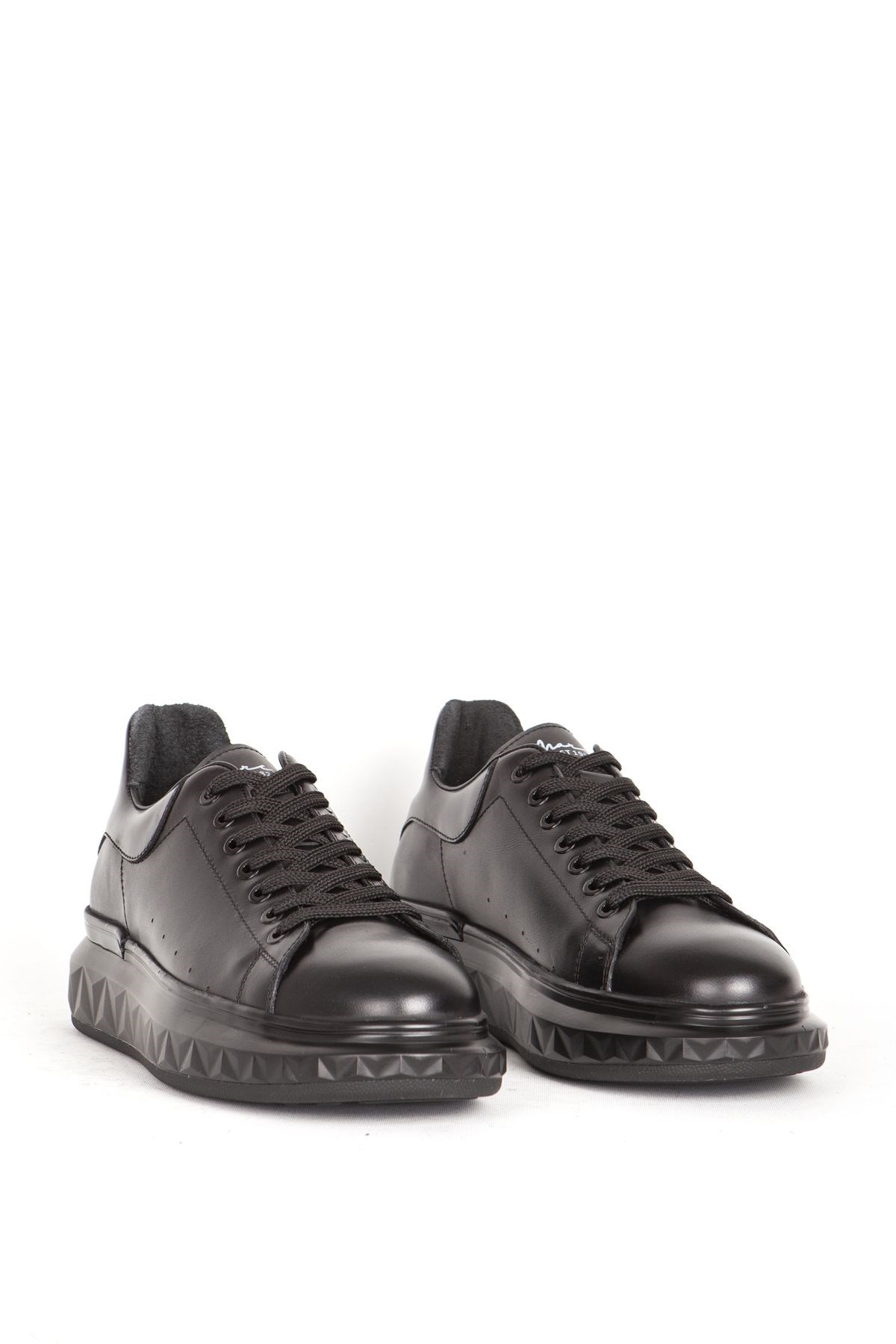 Bağlı Prizma Taban Mcqueen Model Casual Ayakkabı 19369 - Görsel 3