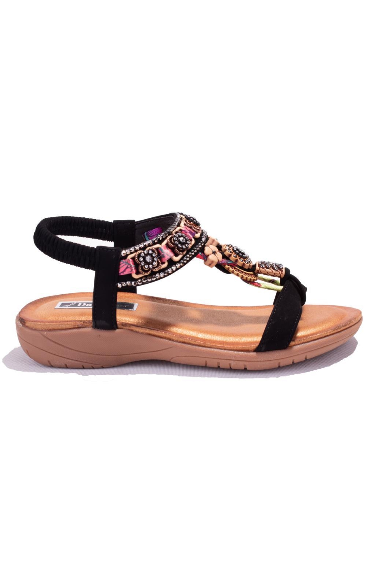 Dagoster Bej Dagoster DZA07 DZA07-7416782 Günlük Ortopedik Kadın sandalet