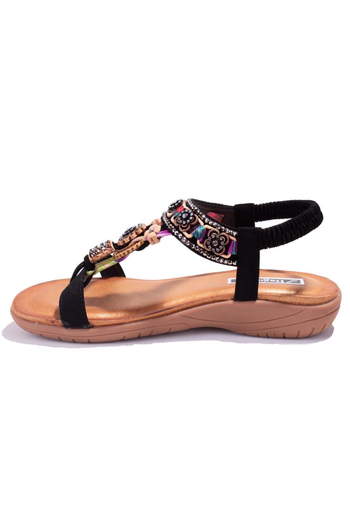 Dagoster Bej Dagoster DZA07 DZA07-7416782 Günlük Ortopedik Kadın sandalet