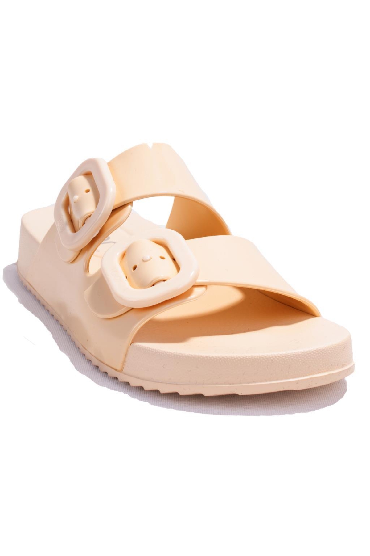 S10334 Habana Brillo Bej Ortopedik Günlük Kadın Terlik - Görsel 2